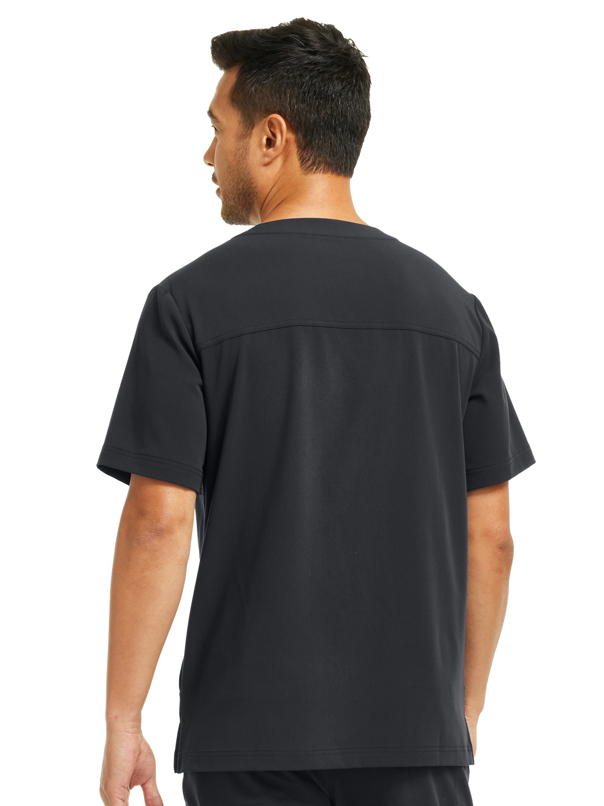 White Cross - CRFT - Men's Four-Pocket V-Neck Top 7