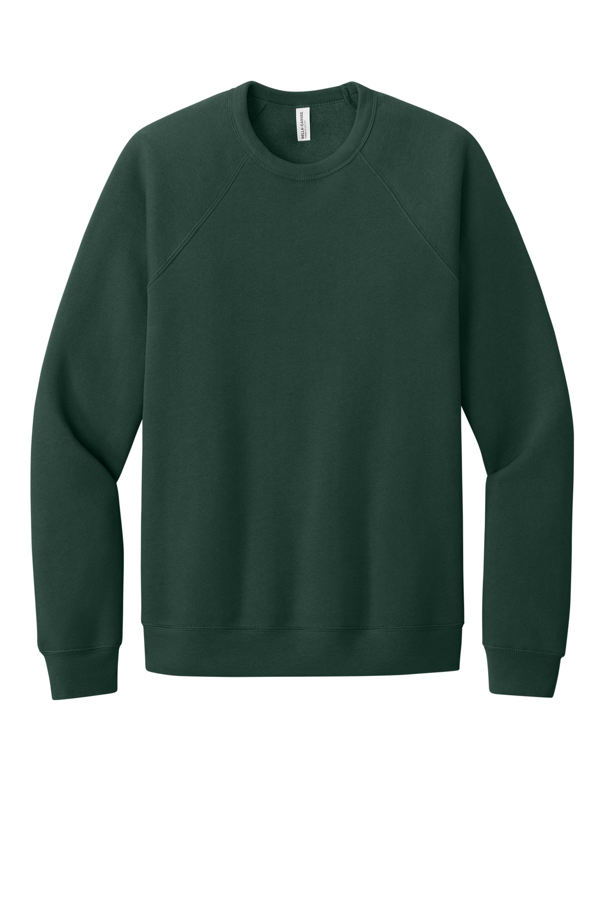 BELLA+CANVAS Unisex Sponge Fleece Raglan Sweatshirt. BC3901 34