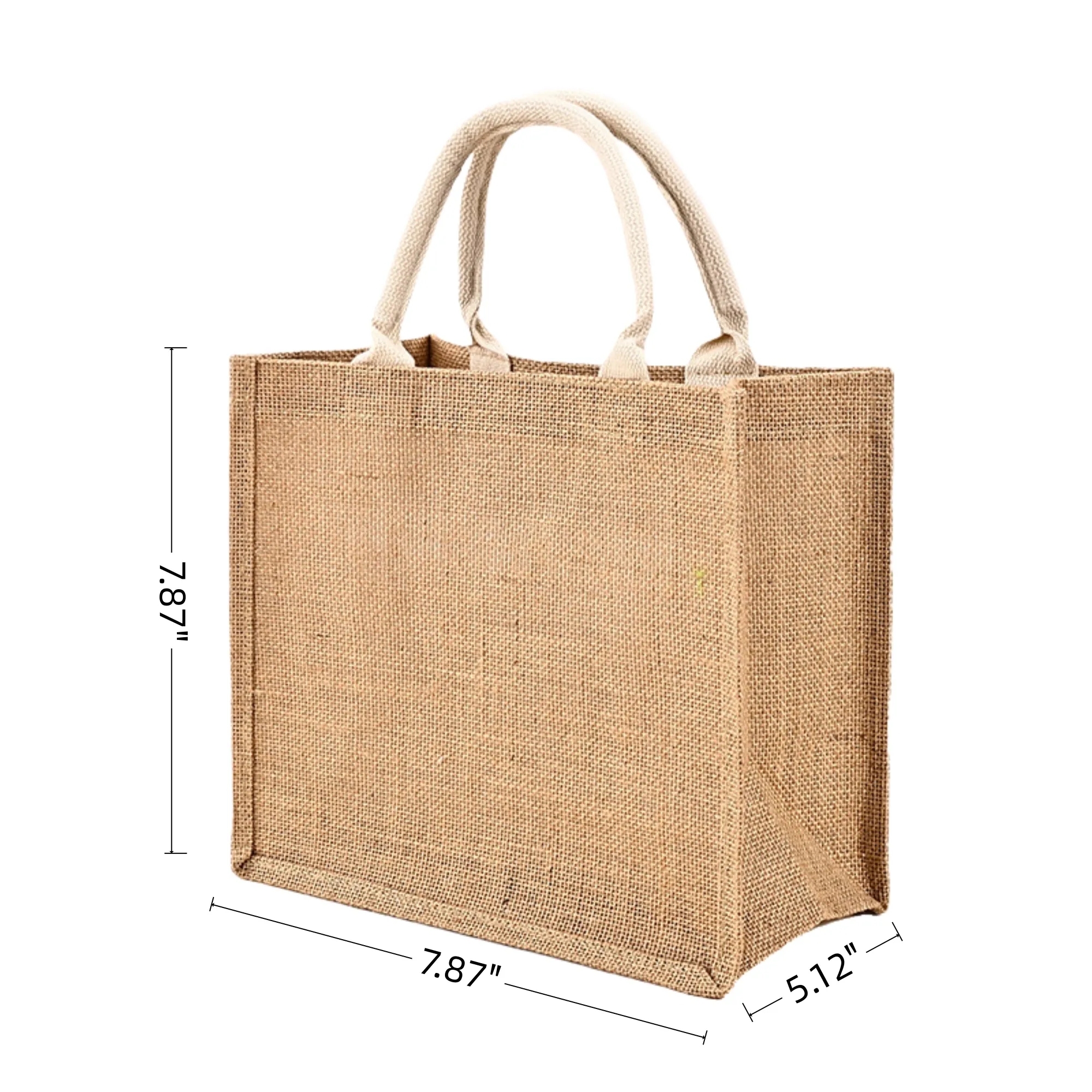 Linen Gift Tote Bag, custom tote bag with logo imprint 1