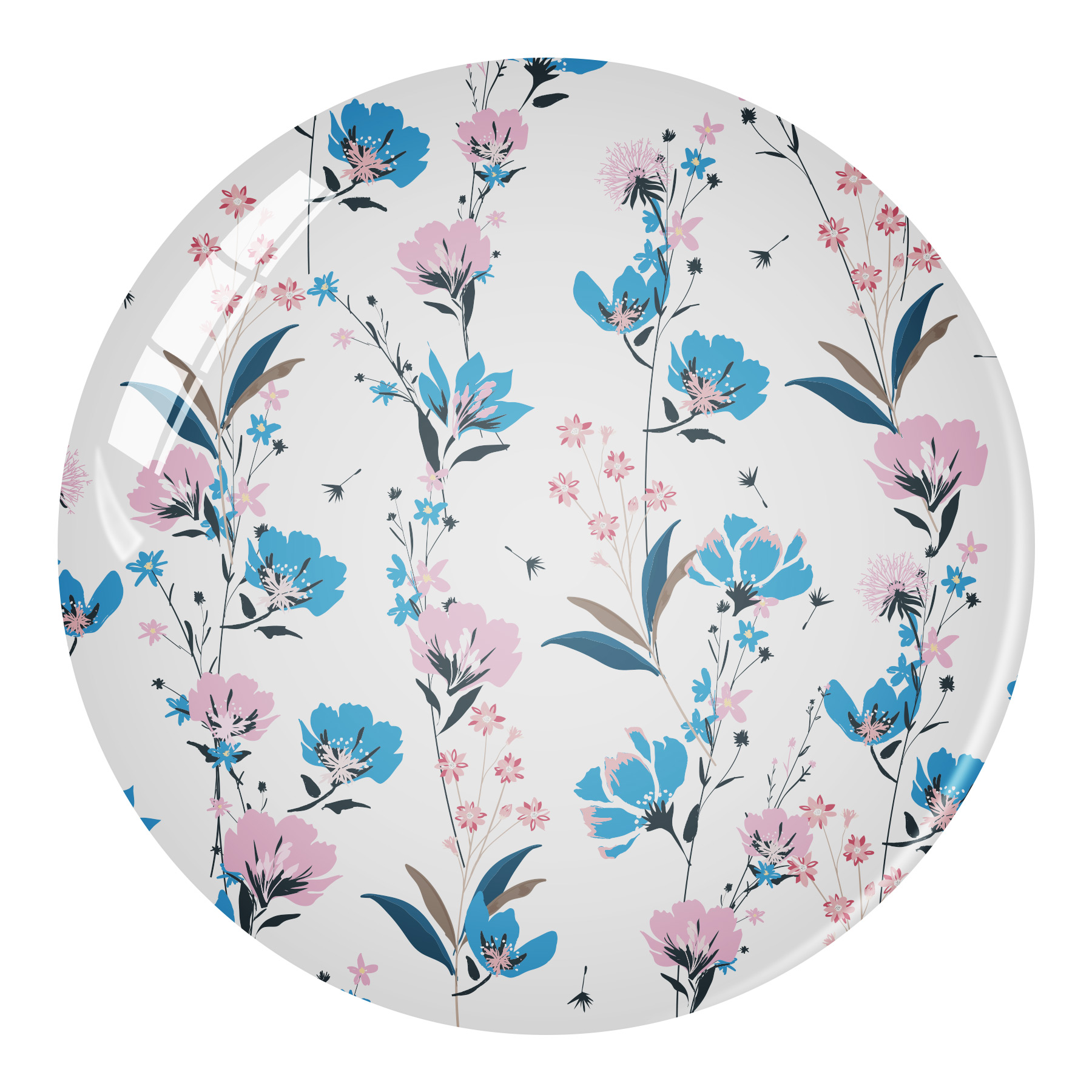 Round Fridge Magnets 10