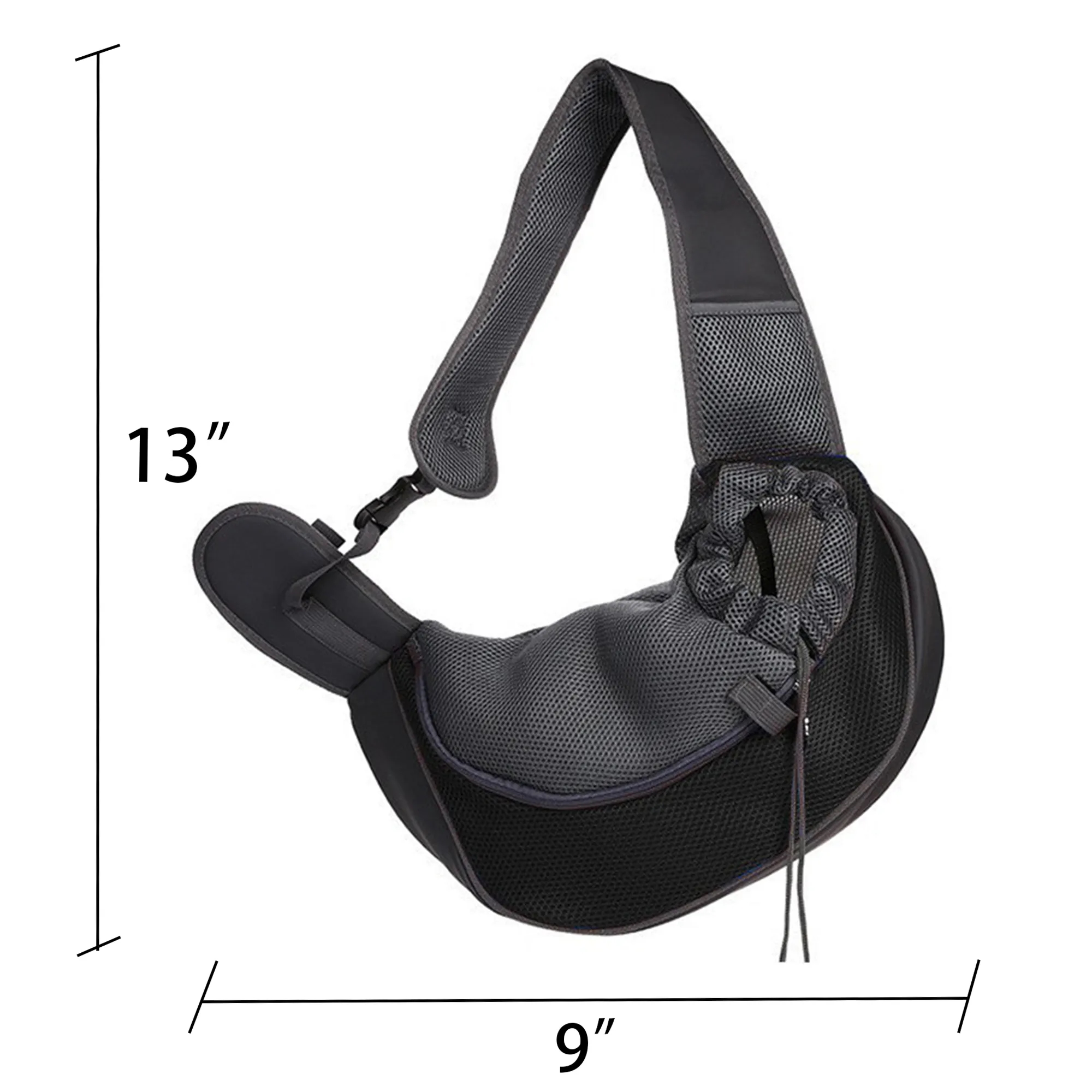 Oxford Cloth Breathable Portable Pet Shoulder Bag 3
