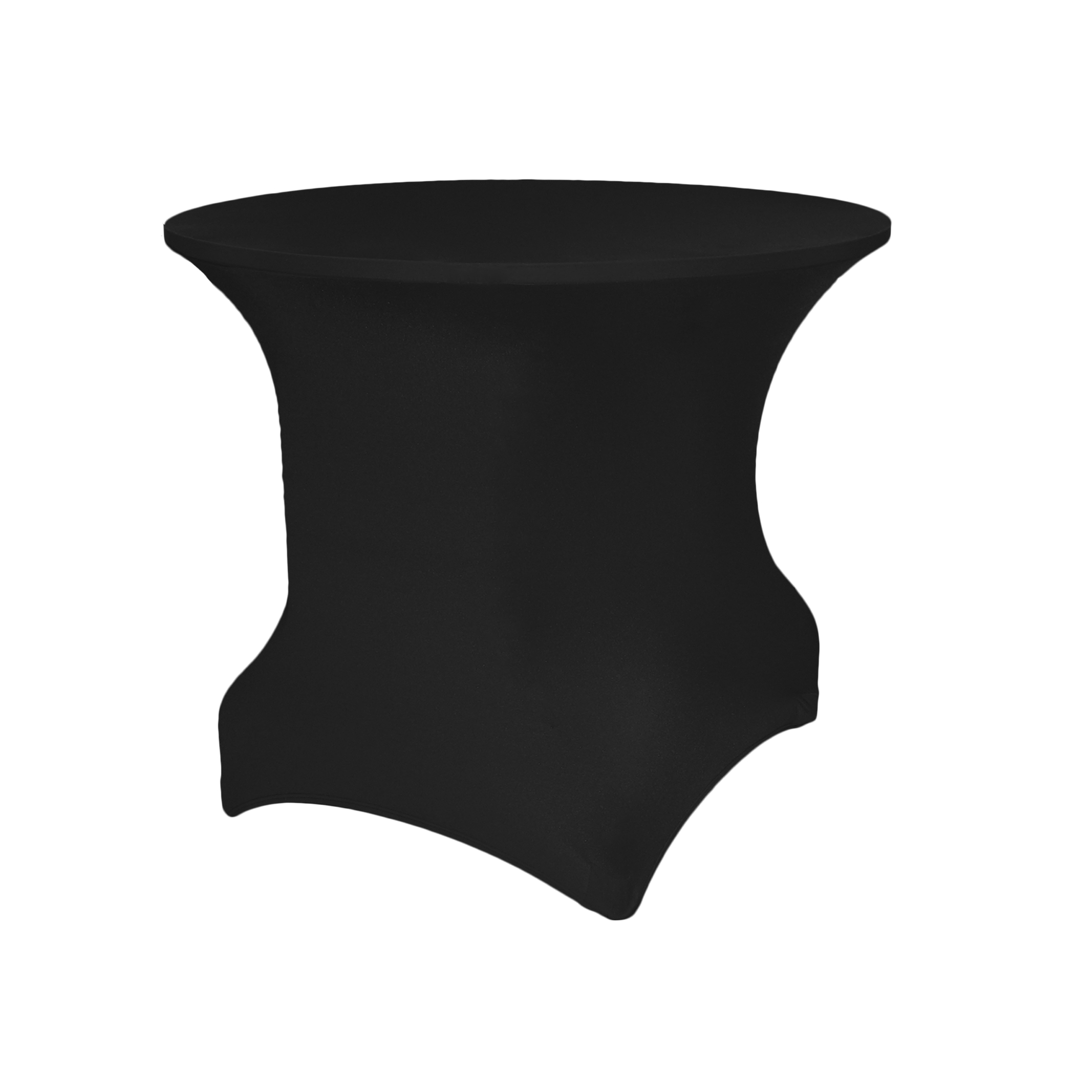 Non-Printed 60" Round Spandex Stretch Table Cover 29