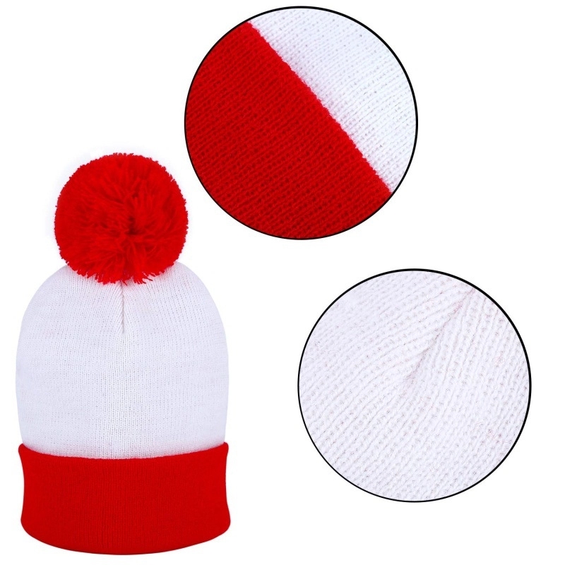 Custom Beanie Hats Winter Knitted Caps Unisex 3