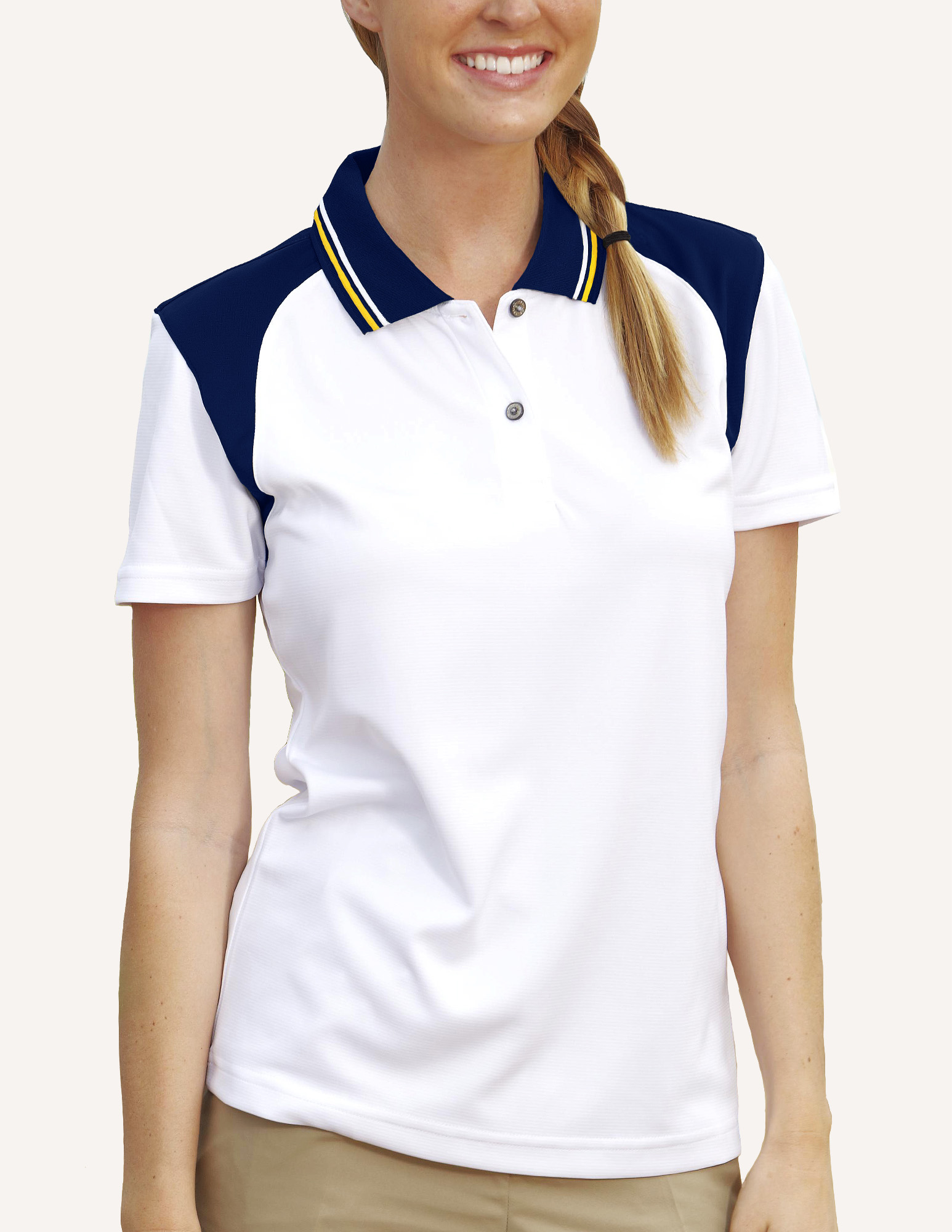 Ladies' Imperial Mini Ottoman Polo Shirt 1