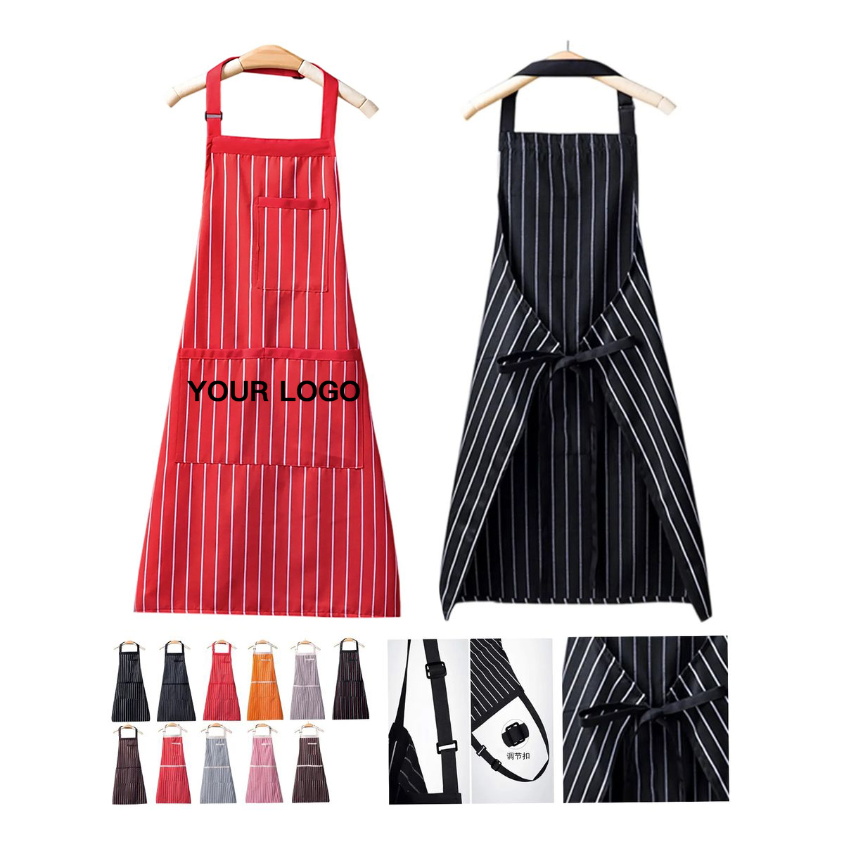 Full Length Apron with Cooking Pockets 4