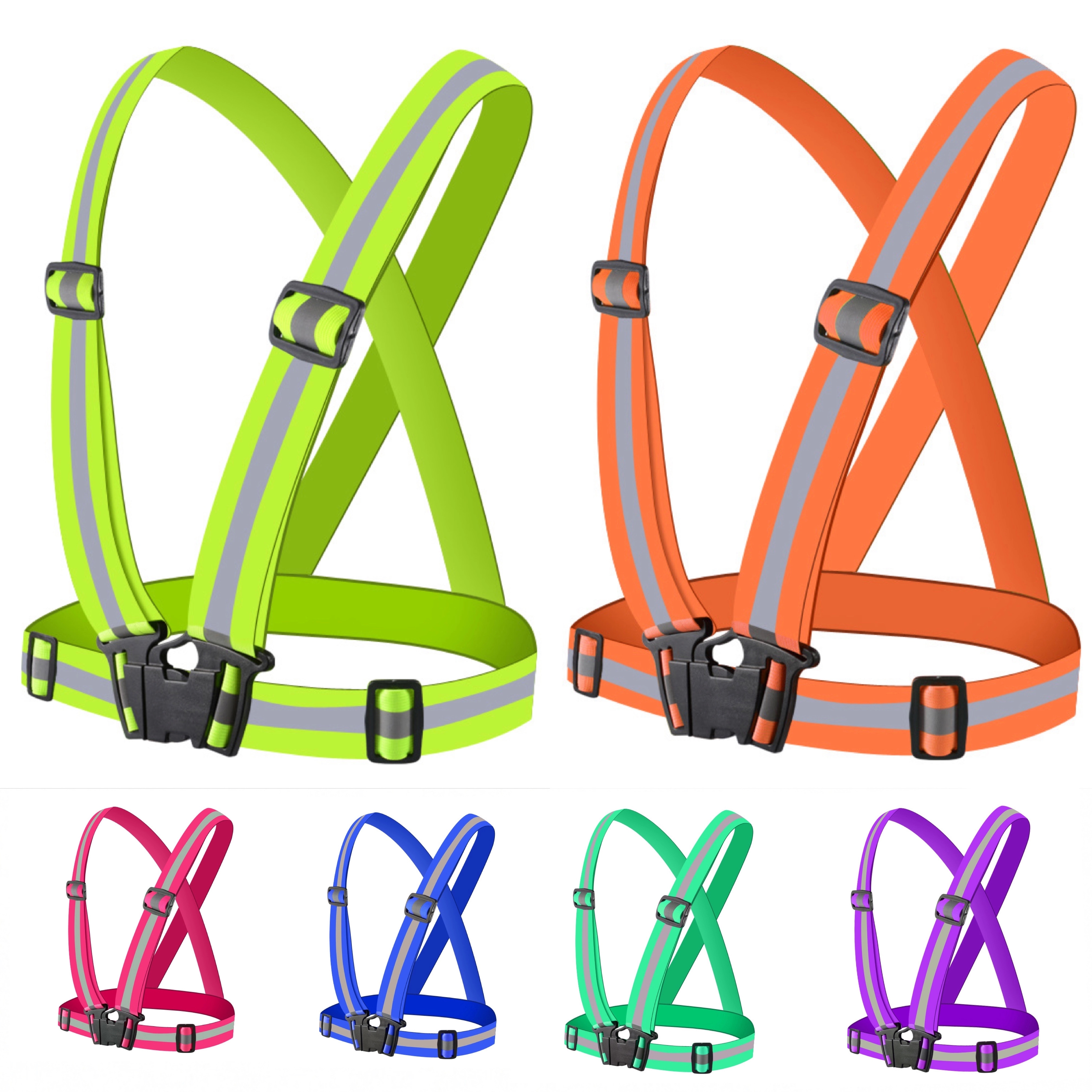 High Visibility Reflective Safety Vest 1