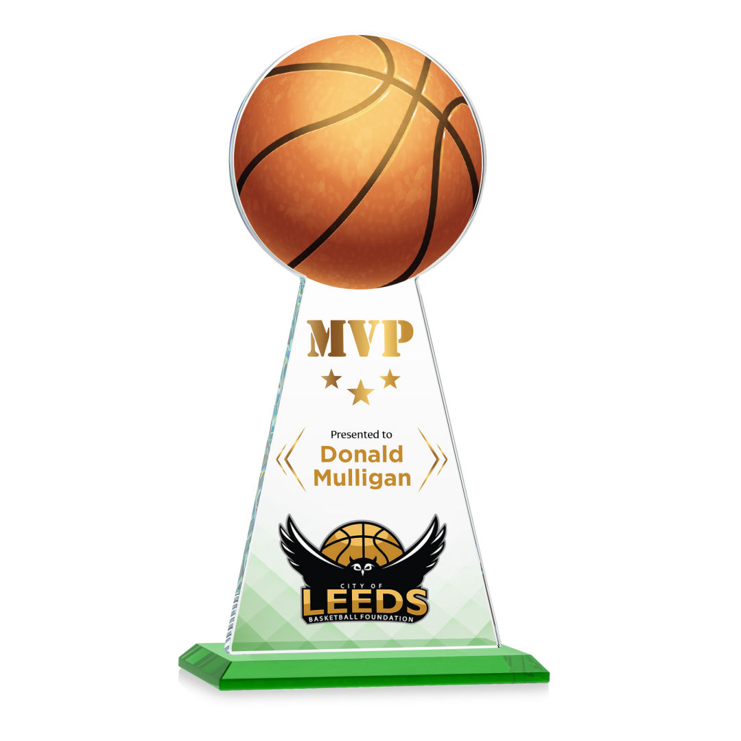 Edenwood Basketball VividPrint™ Award - Green 2