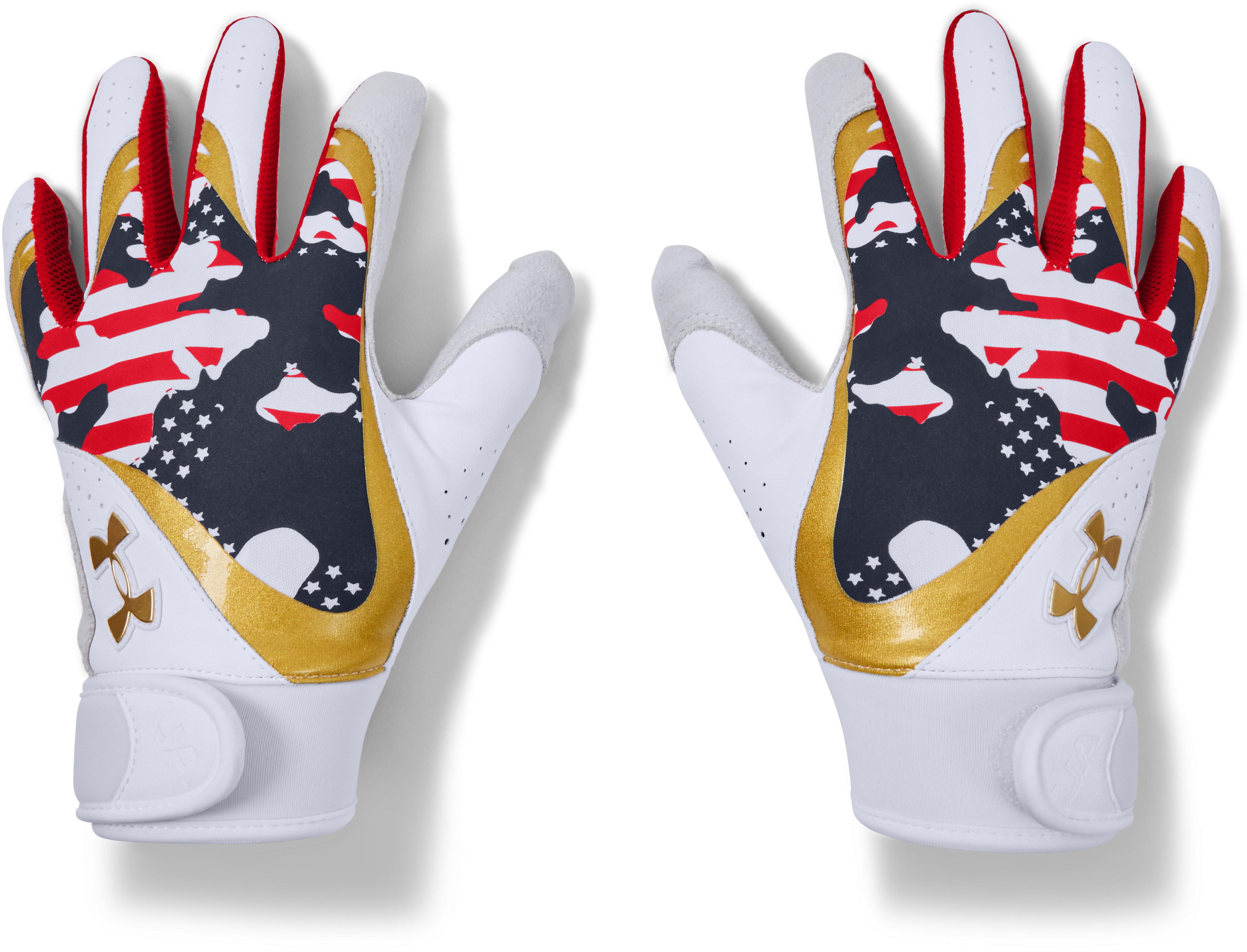 Women's UA Motive USA Batting Gloves 2