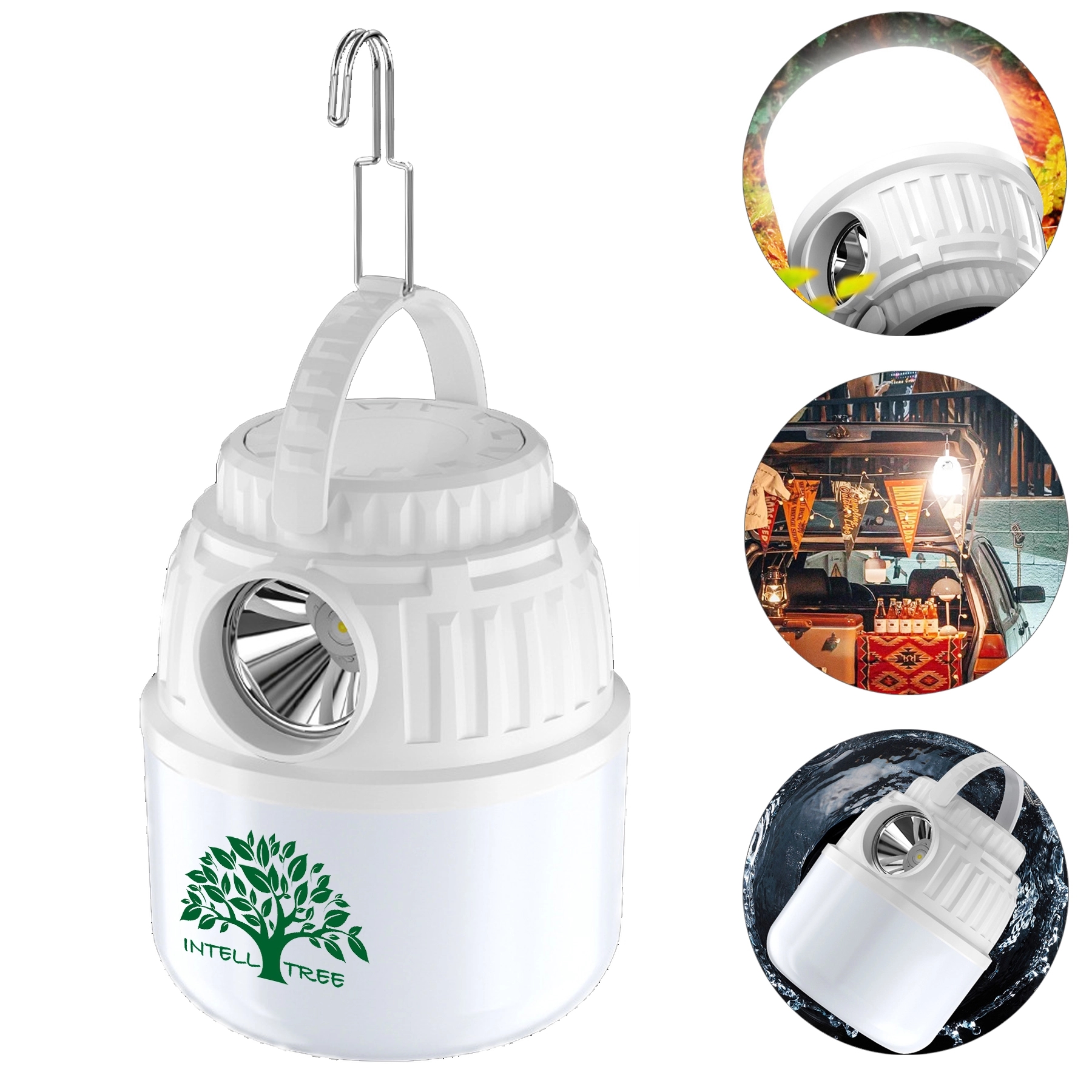 Camping Lantern Rechargeable Hanging Led Lights Bulbs 3