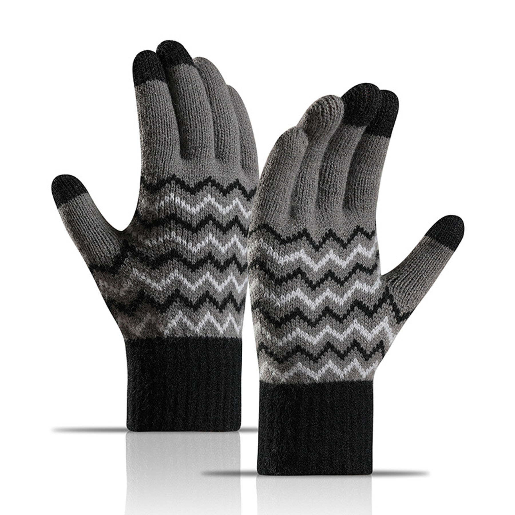 Men's Fleece-Lined Winter Gloves 8
