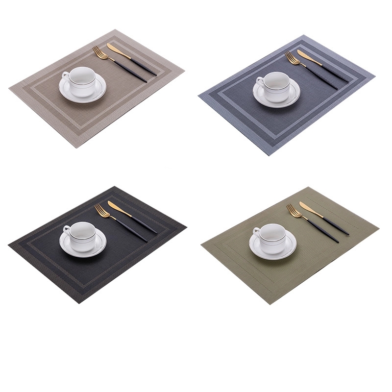 Custom PVC Dining Table Mat & Restaurant Food Placemat 3