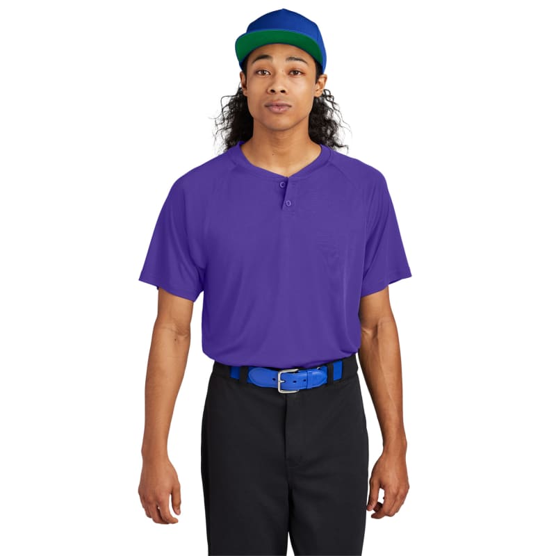 Sport-Tek PosiCharge Competitor 2-Button Henley 18