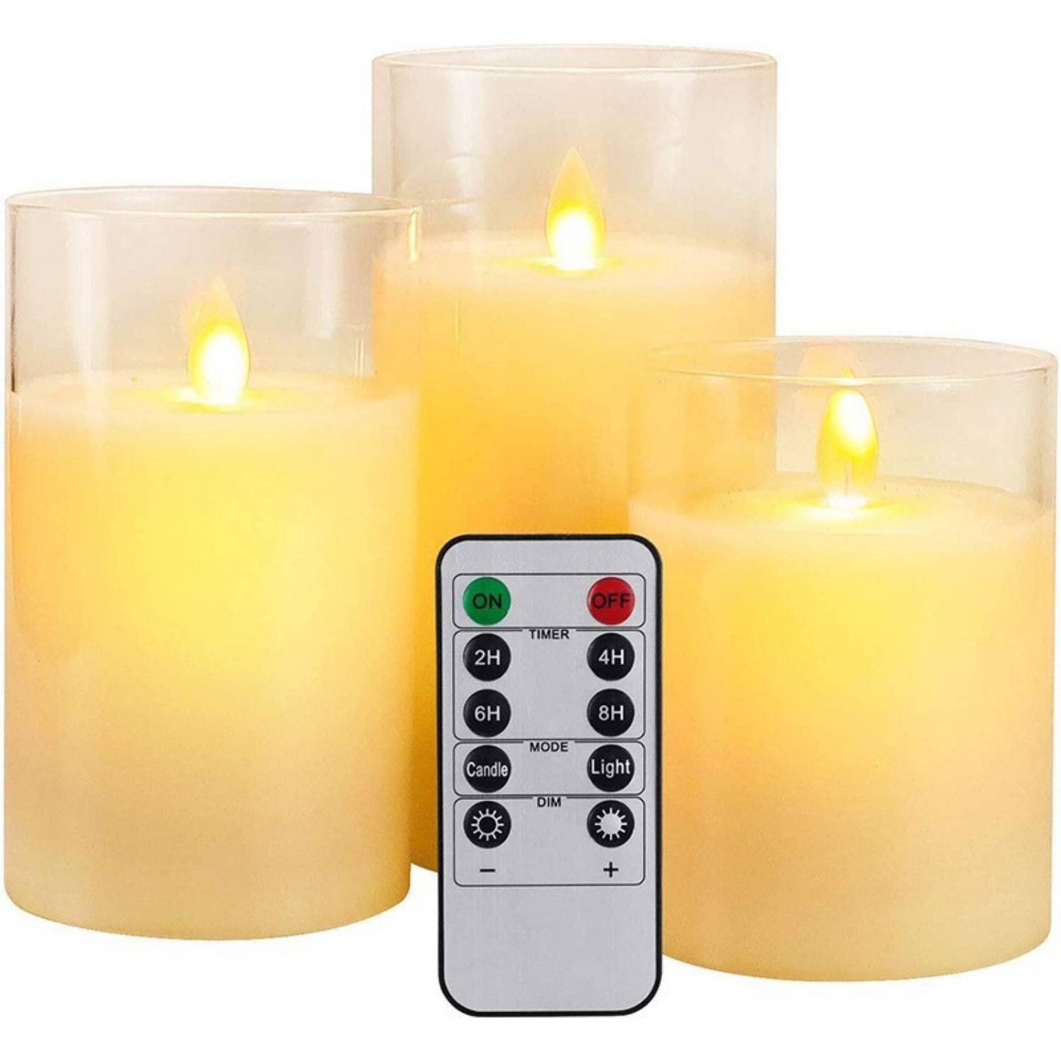 Flameless Led Candles with Remote 6