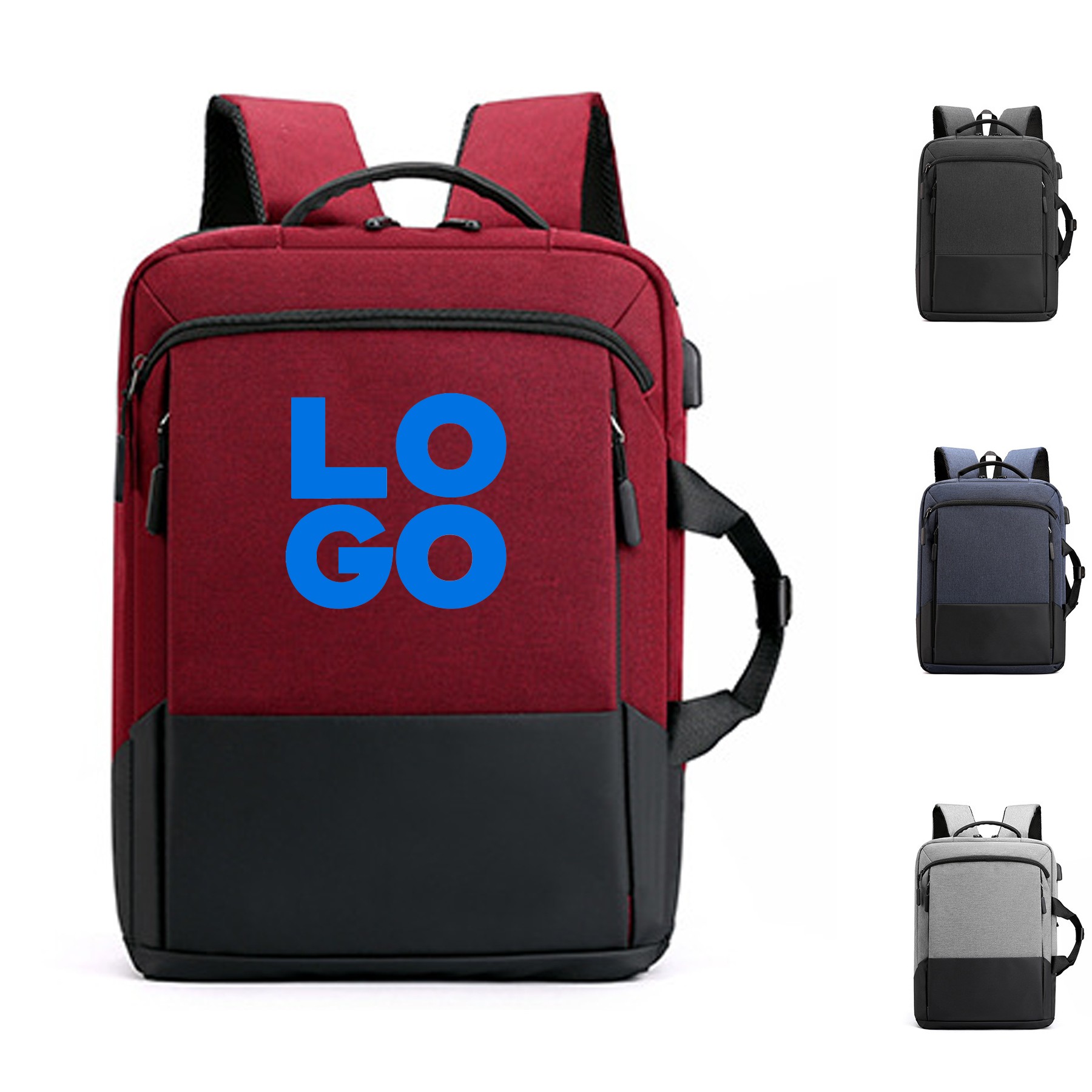 Computer Backpack With Usb 2