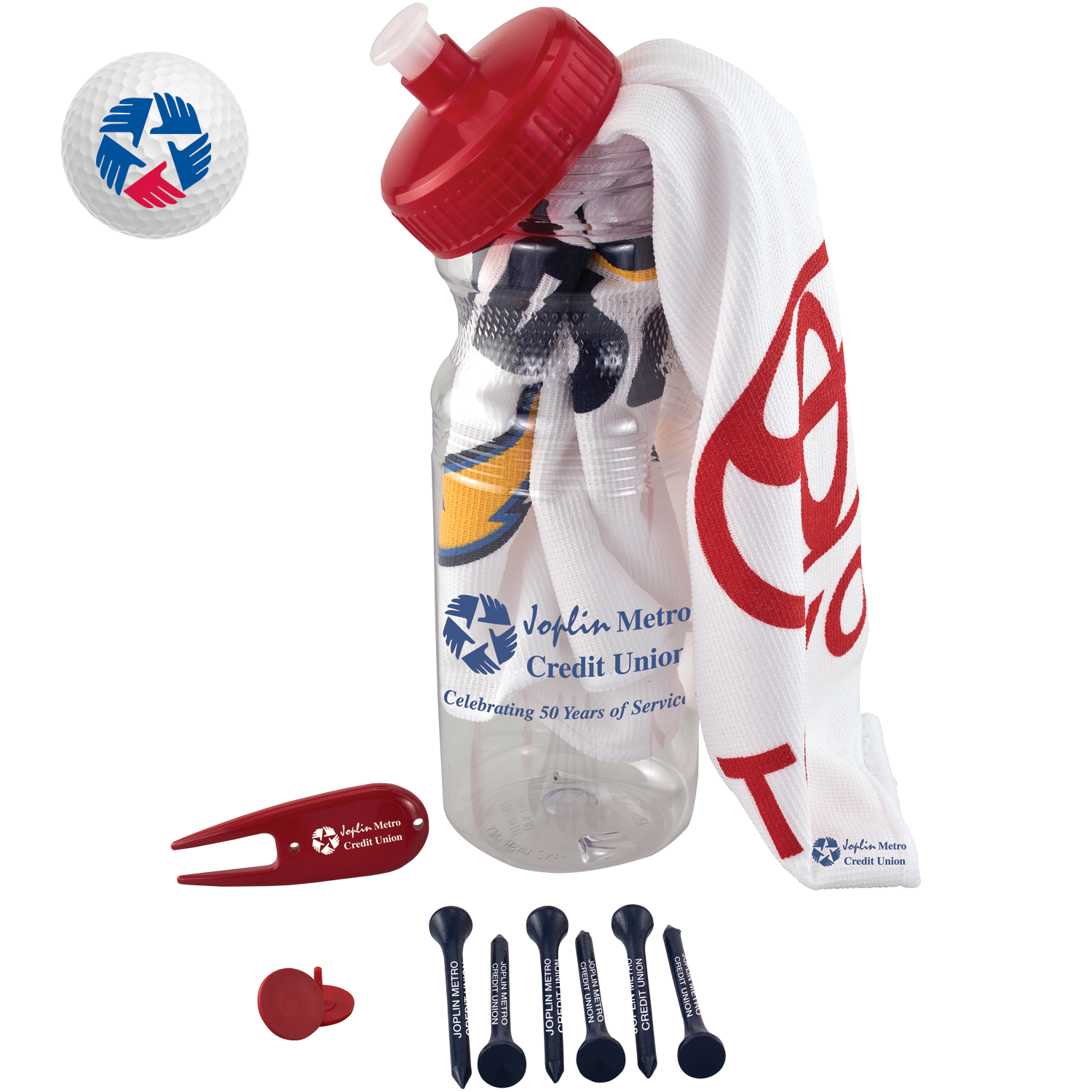 Basic Cart Caddy with Warbird Golf Ball 2