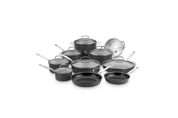 Cuisinart Chef's Classic Nonstick Hard Anodized 17-Piece Set 1