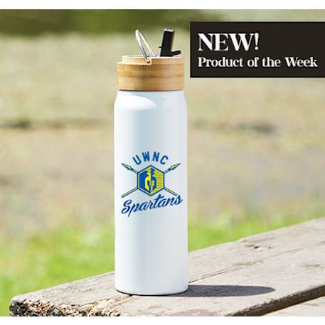 Billy 26oz Aluminum Bottle w/ FSC® Bamboo Lid 13
