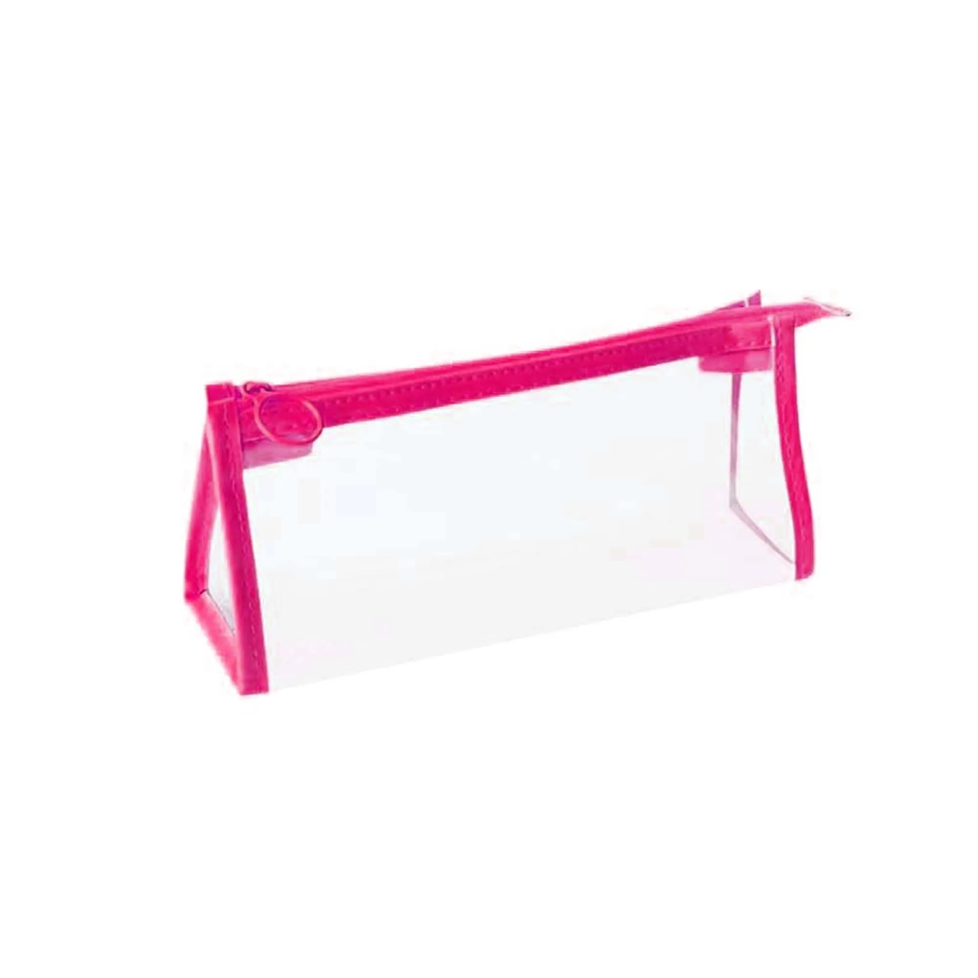 Transparent PVC Triangle Pencil Case 3