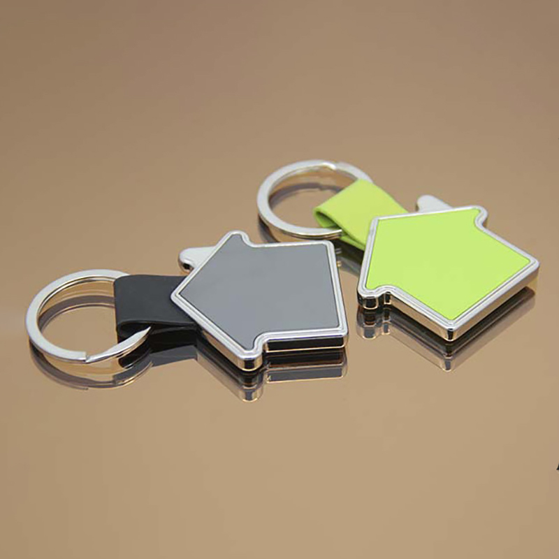 House Shape Metal Key Chain 6