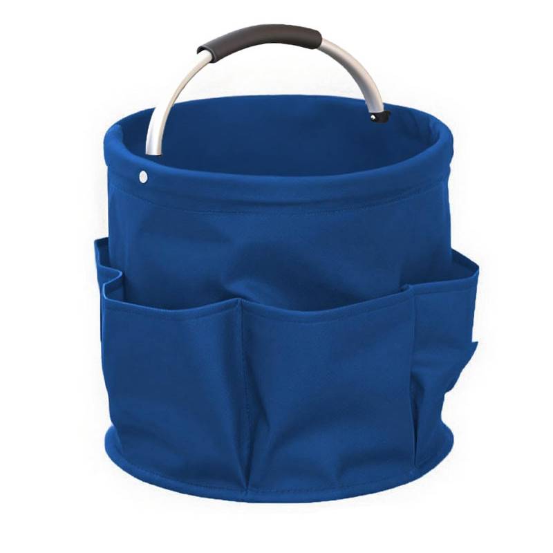Foldable Oxford Bucket W/ 6 Pockets 7