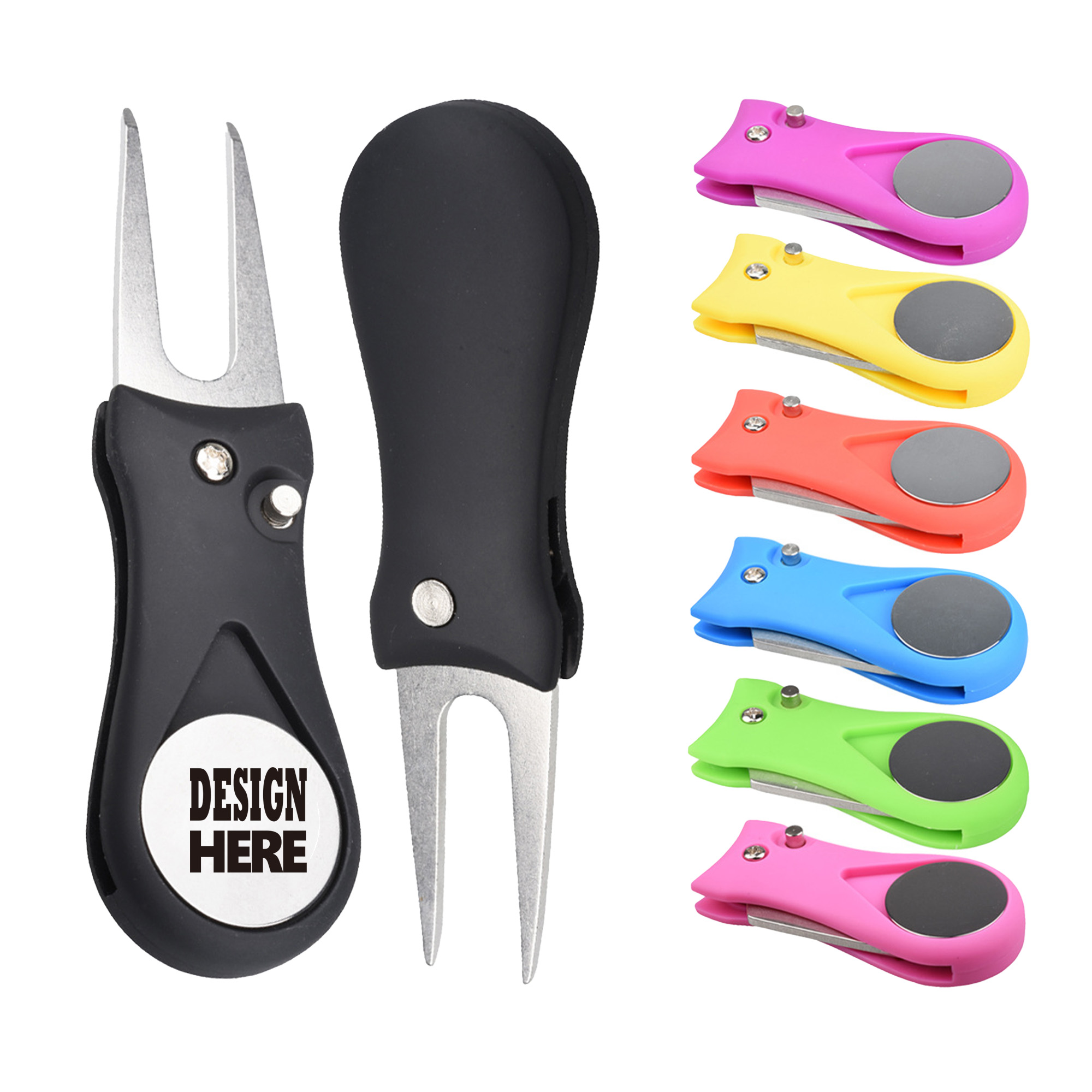 Portable Golf Divot Tool with Marker 2