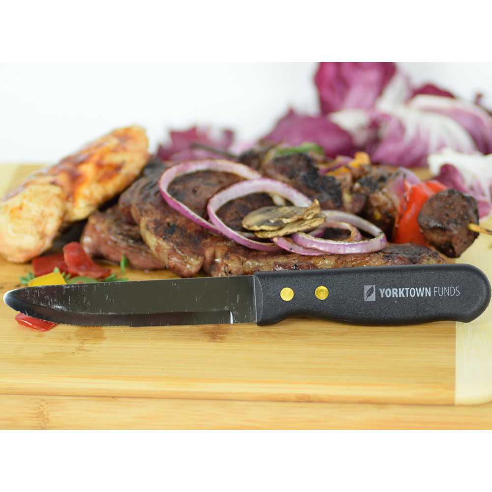 Black Jumbo Steak Knife 2