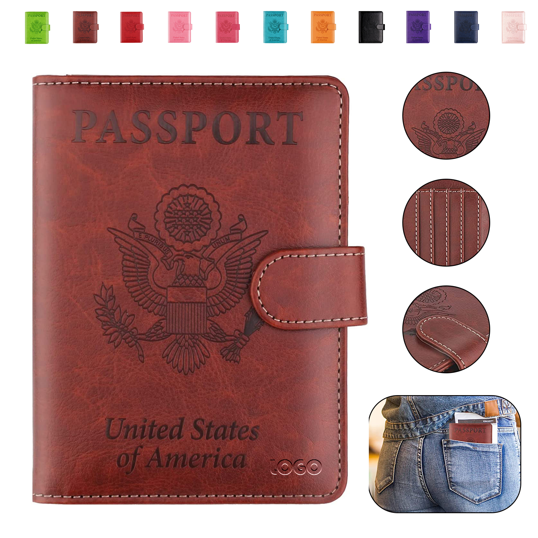 Passport Holder With Multi Card Slot 1