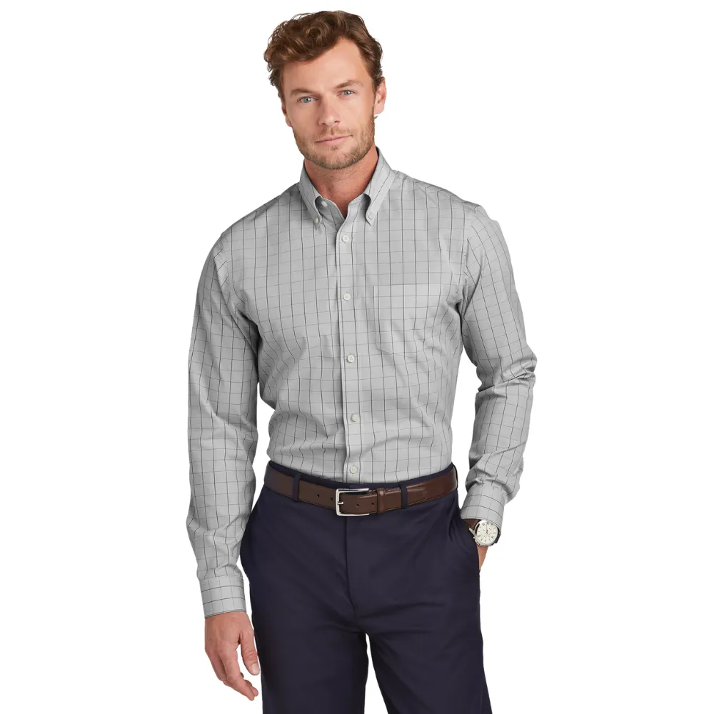 Brooks Brothers(R) Wrinkle-Free Stretch Patterned Shirt 3