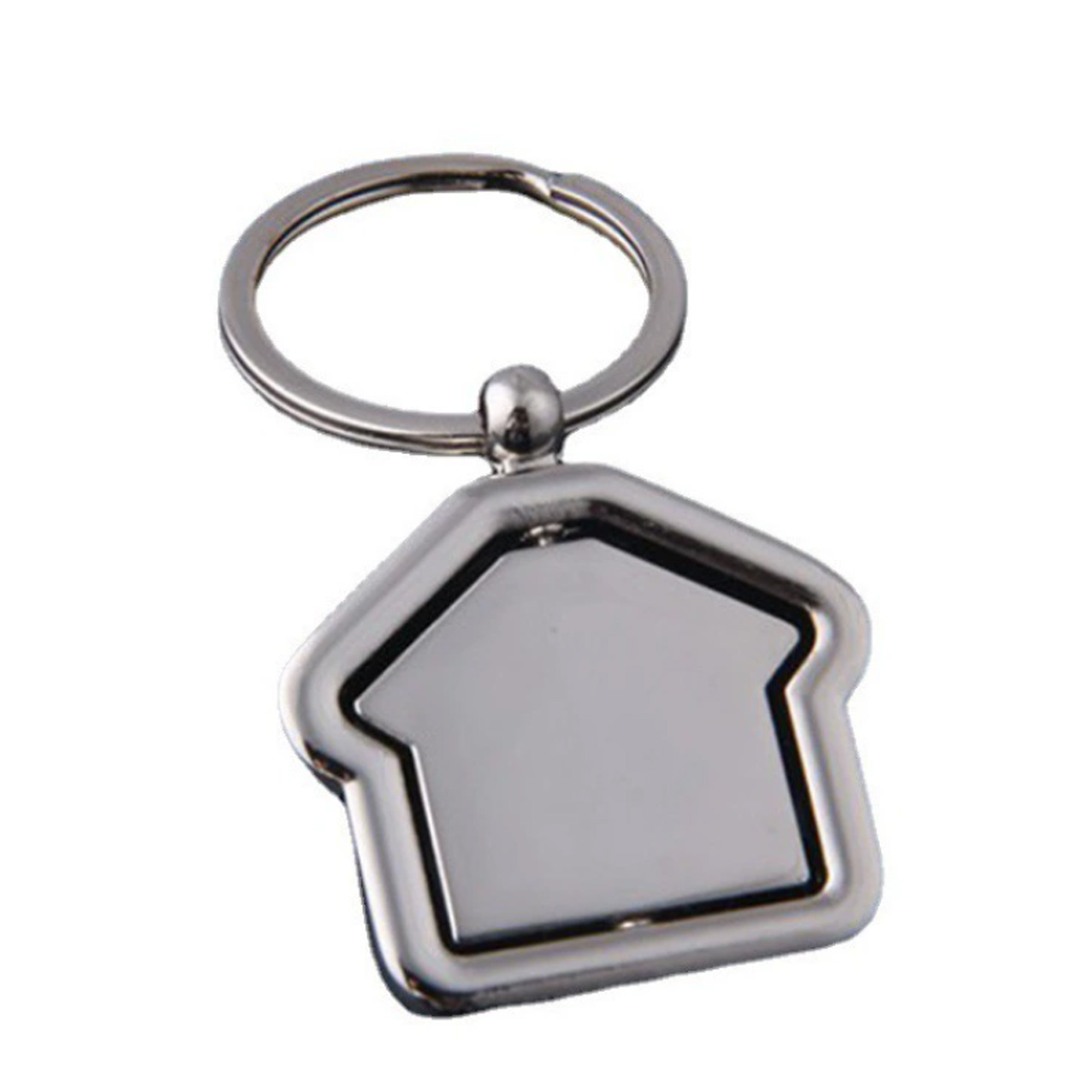 Metal House Keychain 3