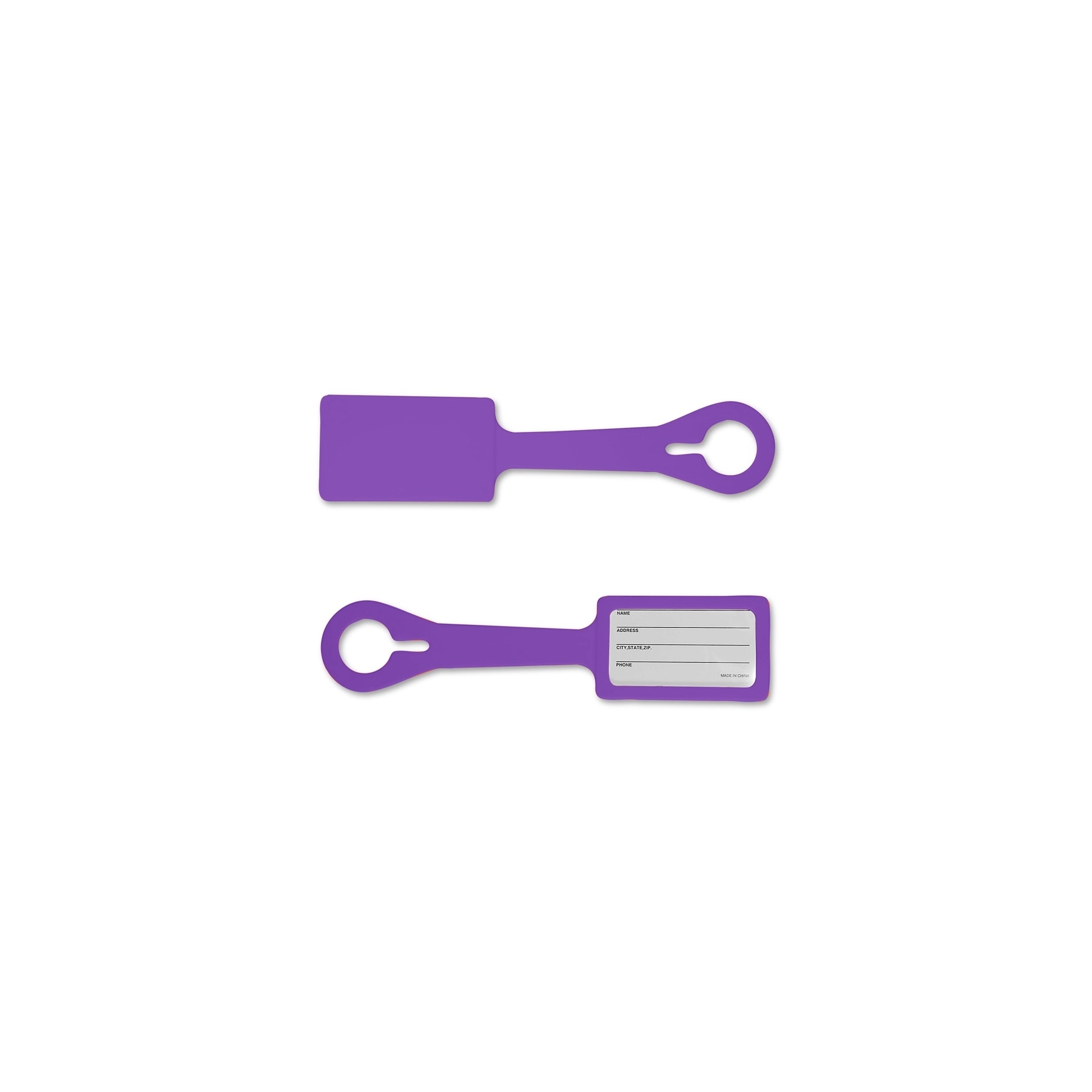 Silicone Luggage Tag 2