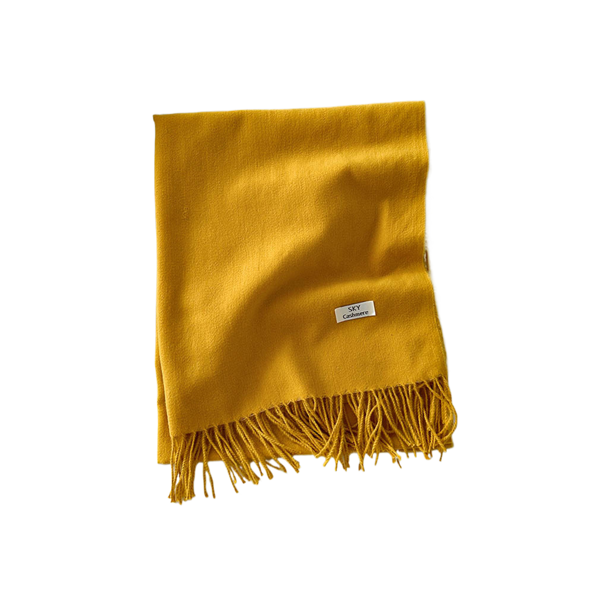Winter Warm Solid Color Faux Cashmere Scarf 2