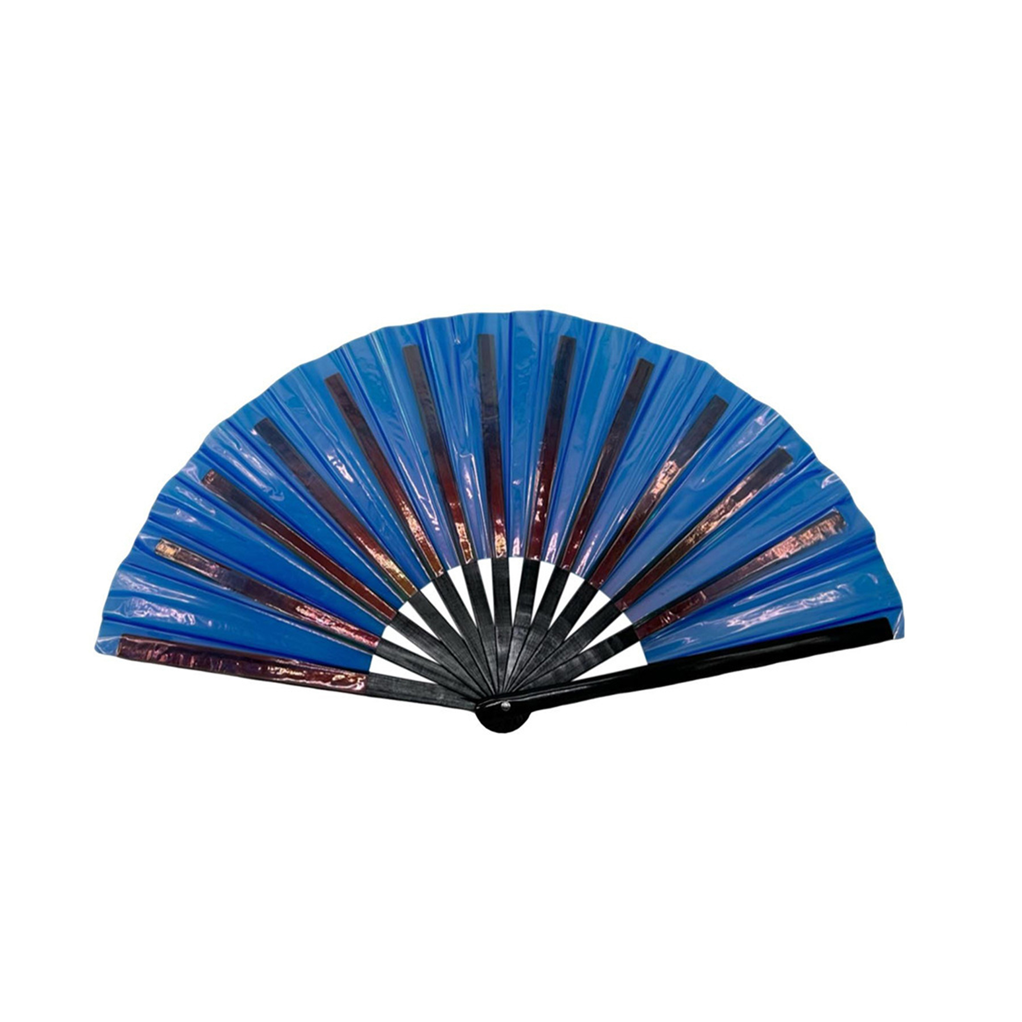 PVC Folding Performance Hand Fan 13" Length 25