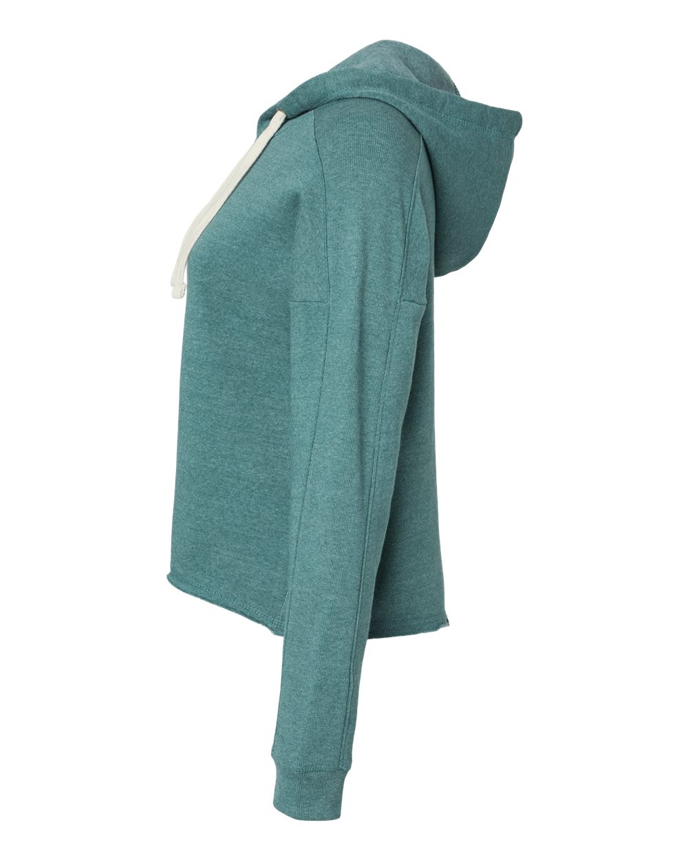 Women's Angel Fleece Crop Hooded Sweatshirt - W23101 24