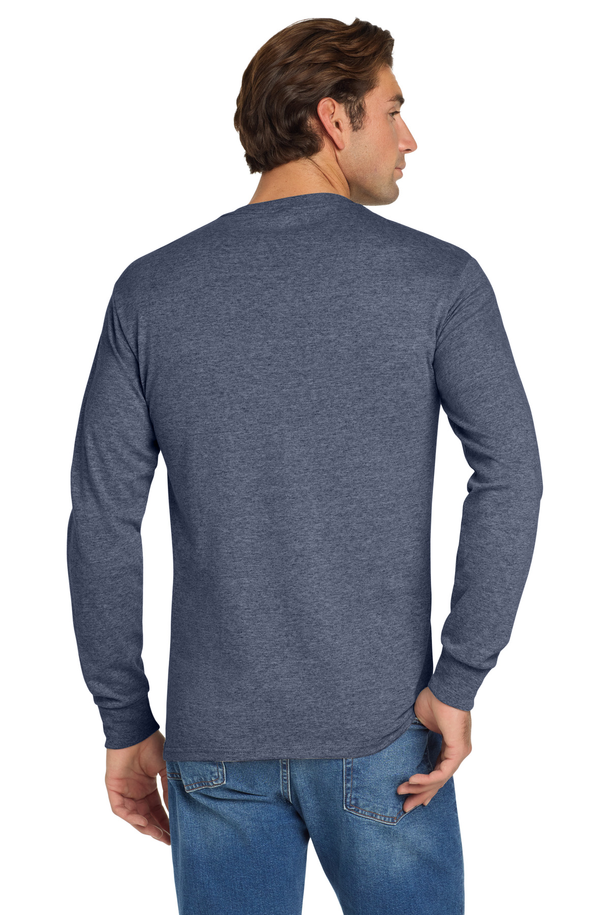 Jerzees - Dri-Power 50/50 Cotton/Poly Long Sleeve T-Shirt. 29LS 275