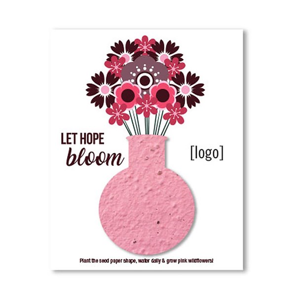 Seed Paper Shape Postcard