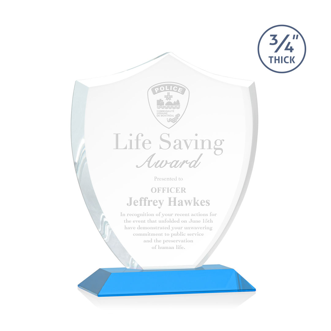 Scudo Shield Award - Sky Blue 9
