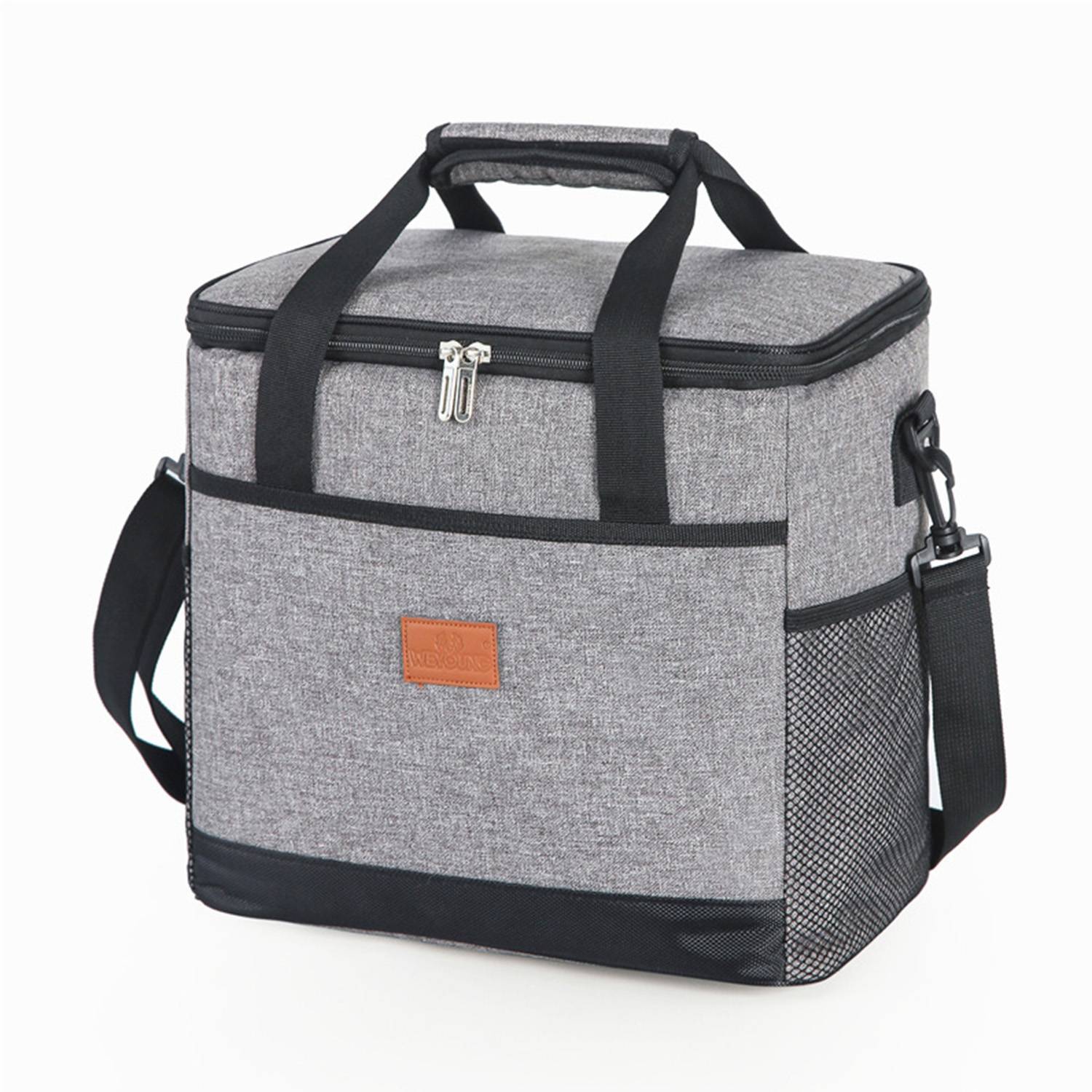 20L Waterproof Oxford Insulated Cooler Bag w/ Handle 4