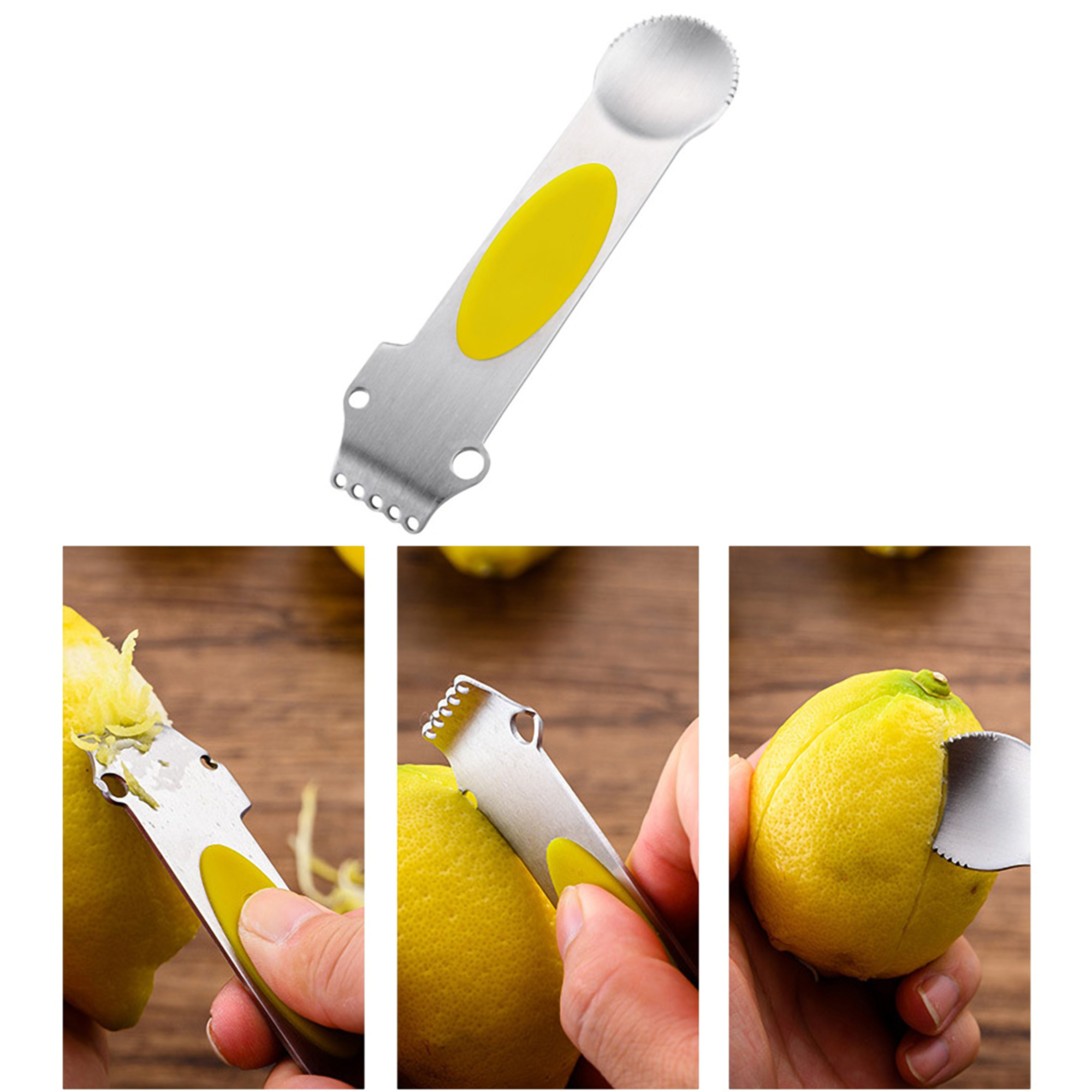 3-in-1 Stainless Steel Vegetable Peeler 4