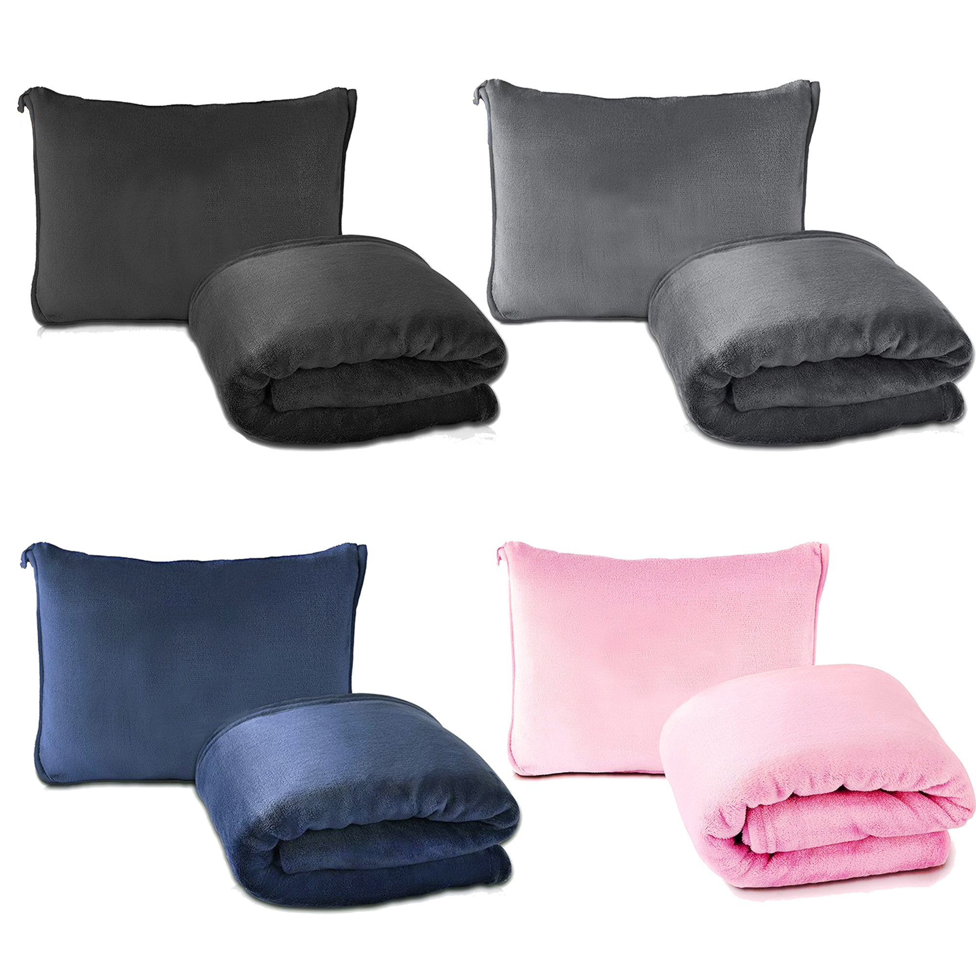 Multifunctional Travel Outdoor Aircraft Pillow Blanket 2