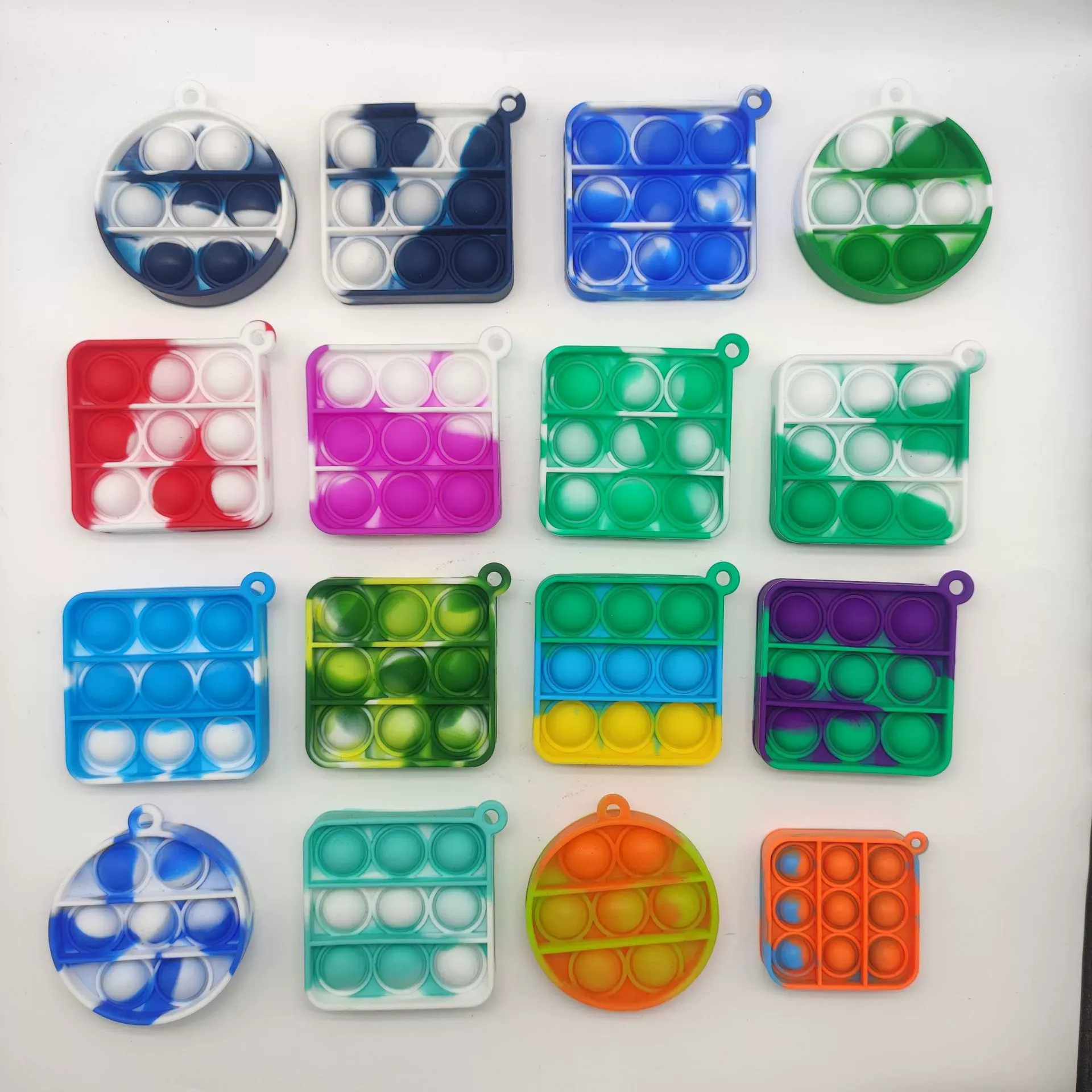 Stress Reliever Fidget Silicone Pop It Toy Antistress 3