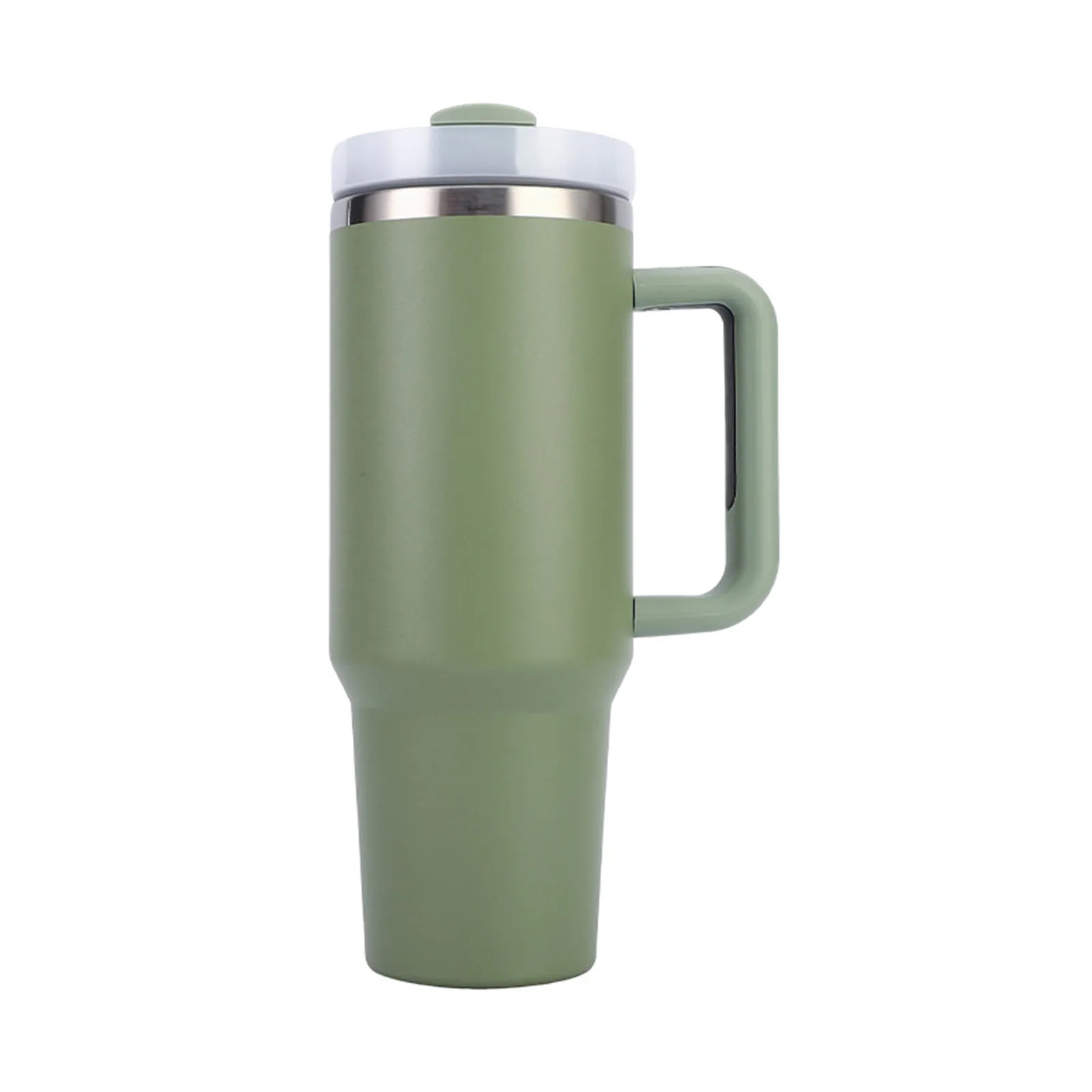 40oz Portable Stainless Steel Tumbler with Handle 5
