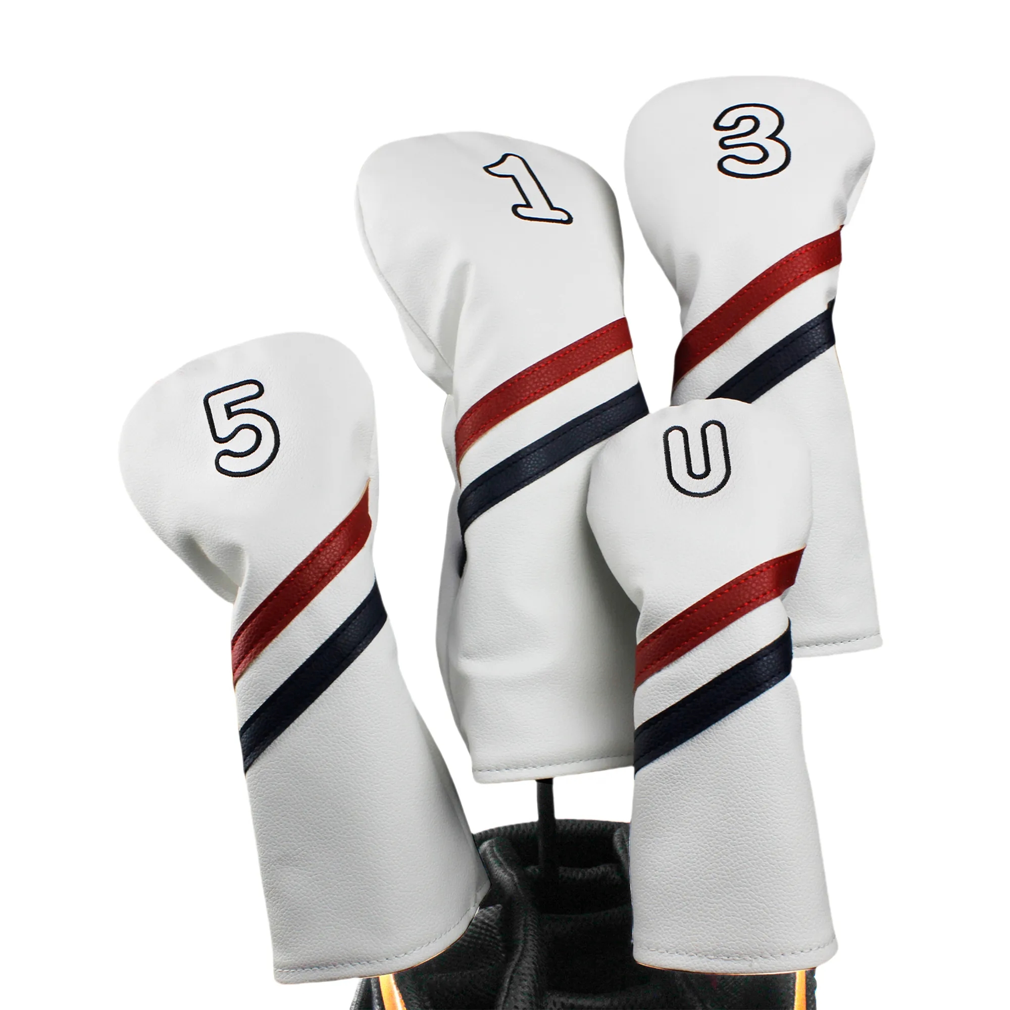 PU Waterproof Golf Club Headcover 3