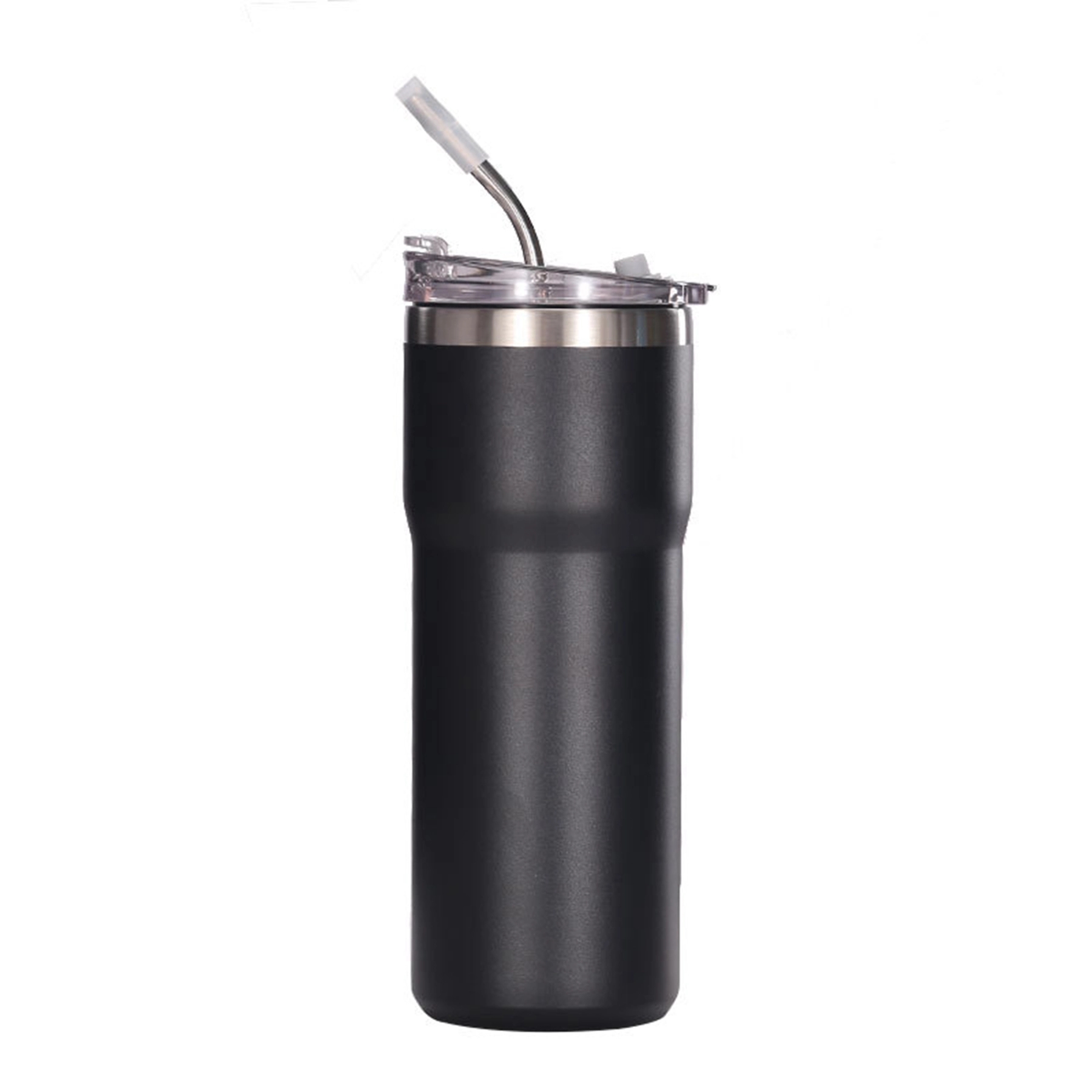 20 Oz. Blank Double Wall Vacuum Mug with Straw 5