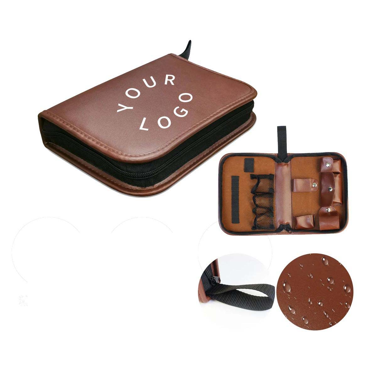 Stylish PU Leather Golf Accessory Case for Players 1