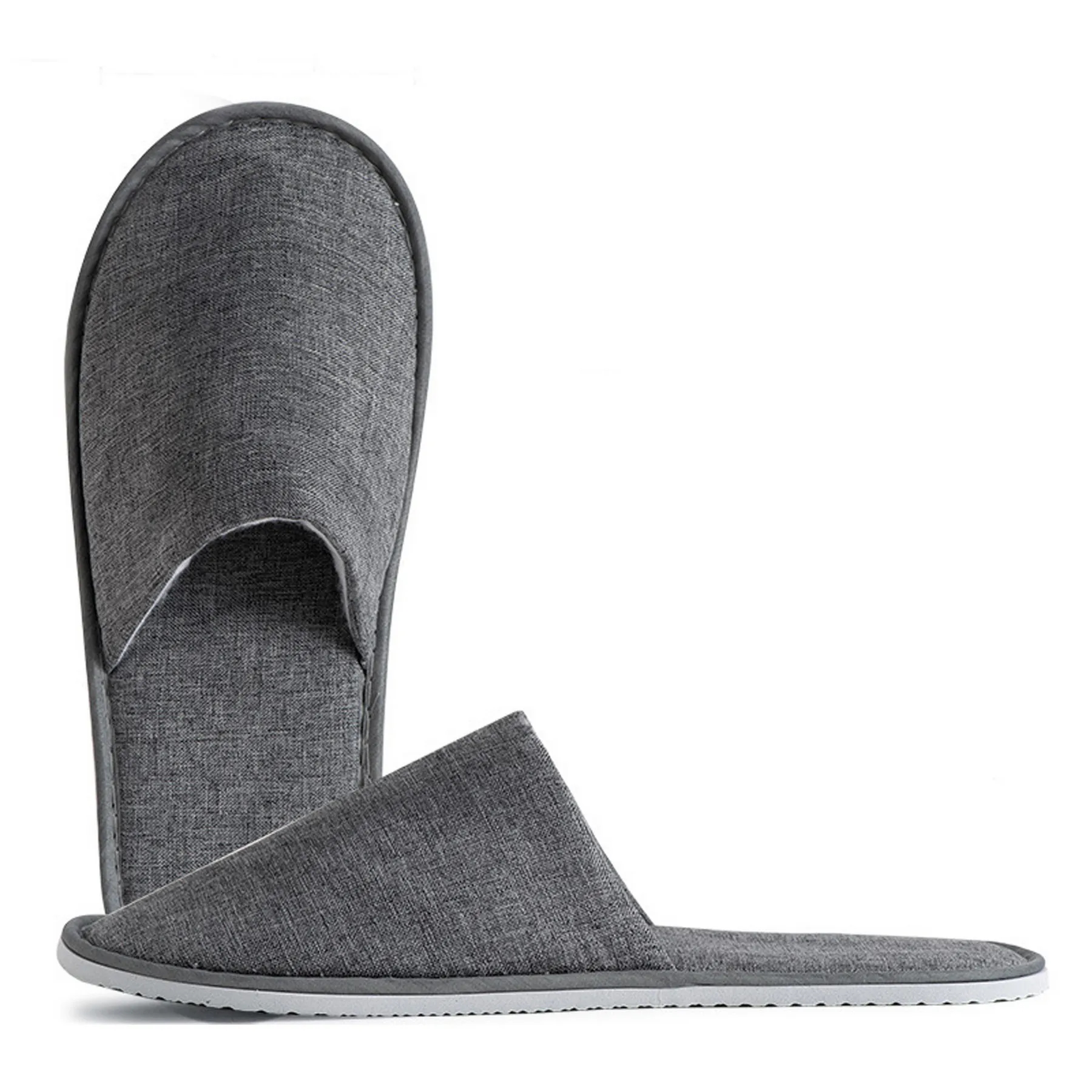Breathable  Disposable linen Slippers 4
