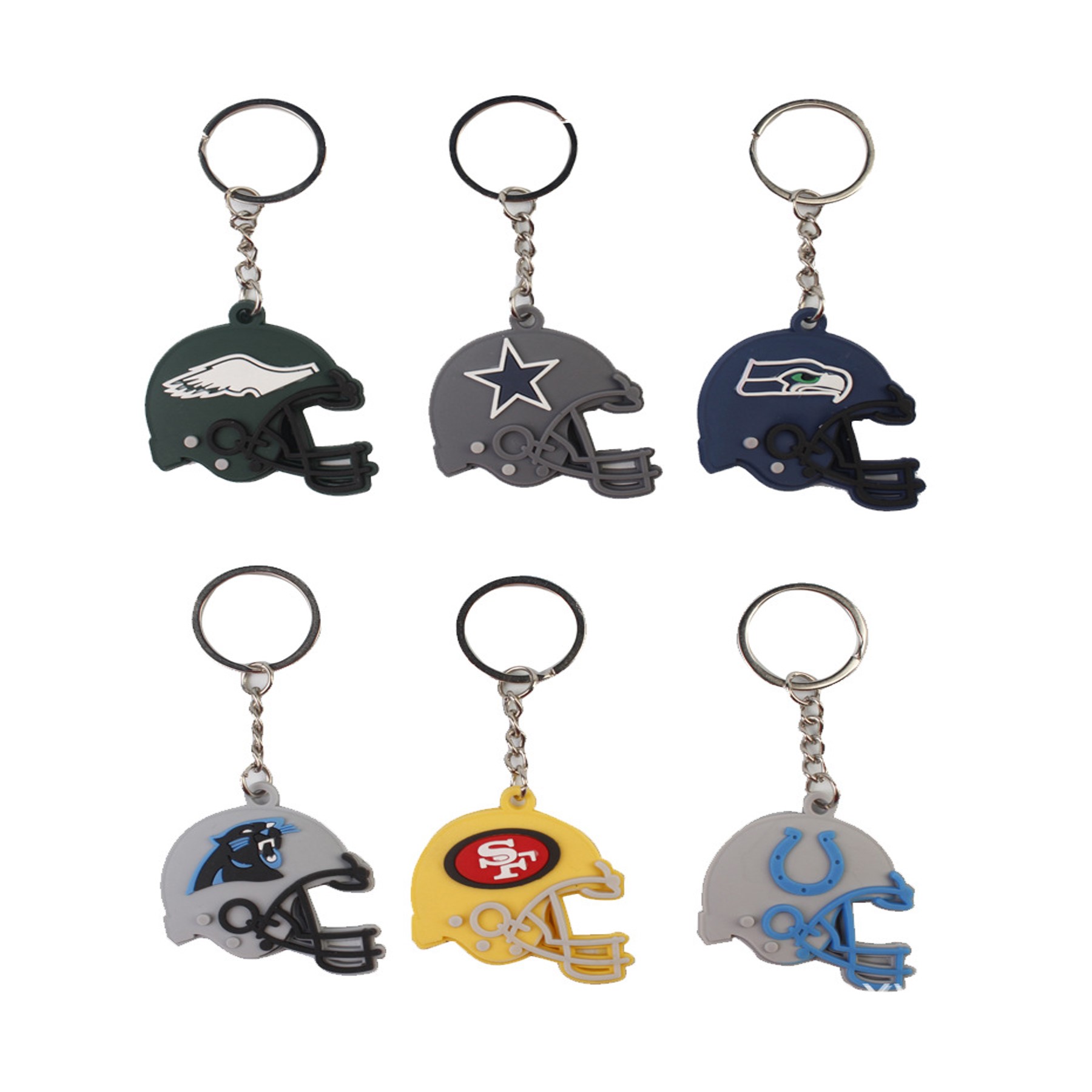 Baseball Team Logo Key Chain (direct import) 1