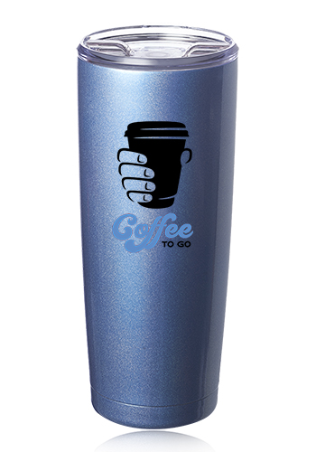 20 oz. Iridescent Pipette Stainless Steel Tumblers 1