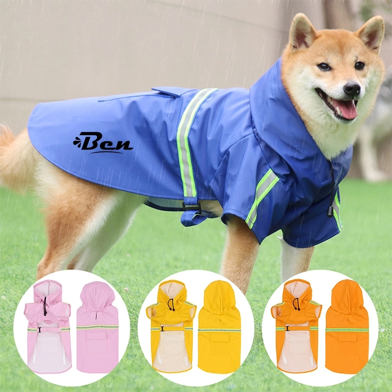 Dog Raincoat Poncho For Small To X-Large And Puppies 2