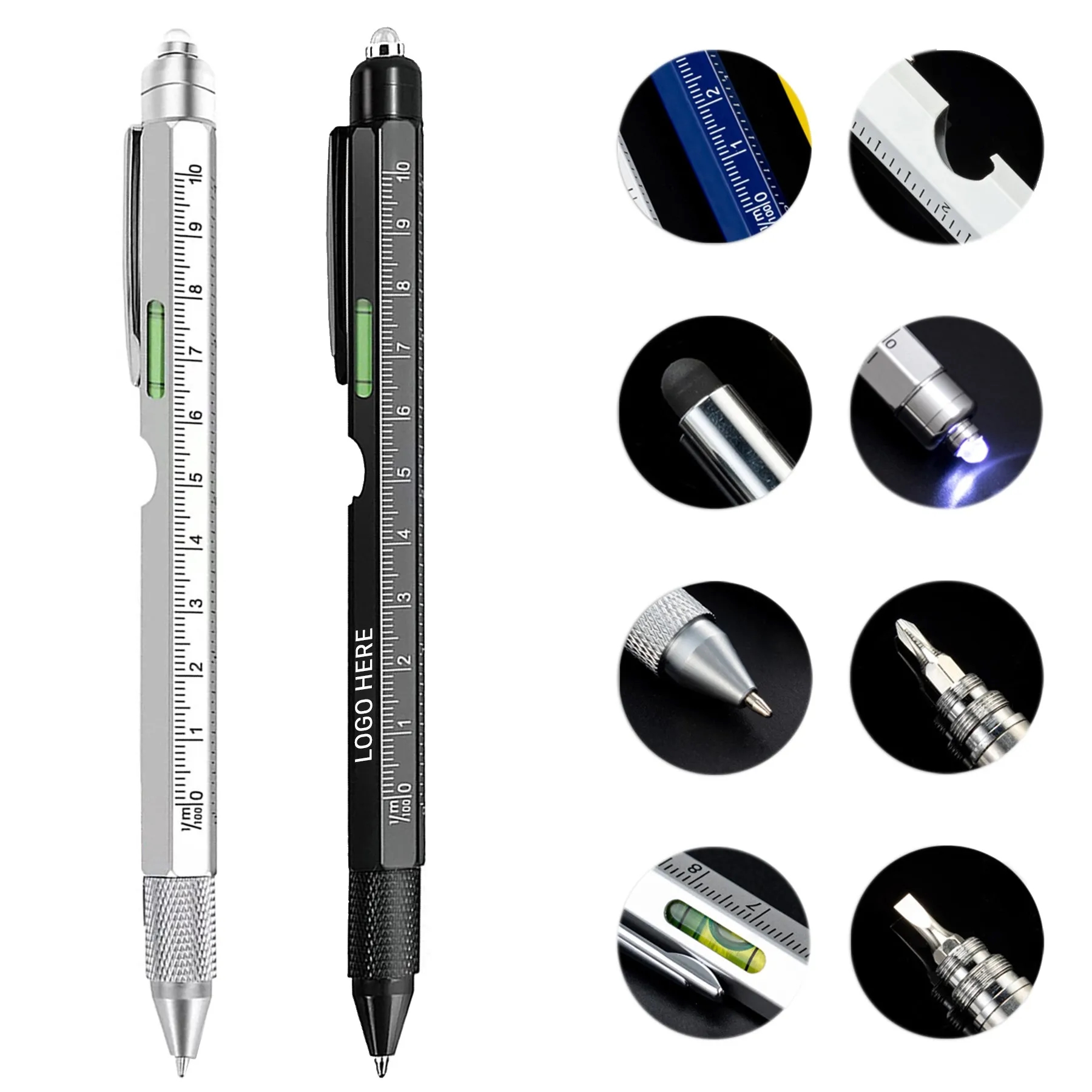 8-In-1 Multifunctional Tool Pen With Compact Features 2