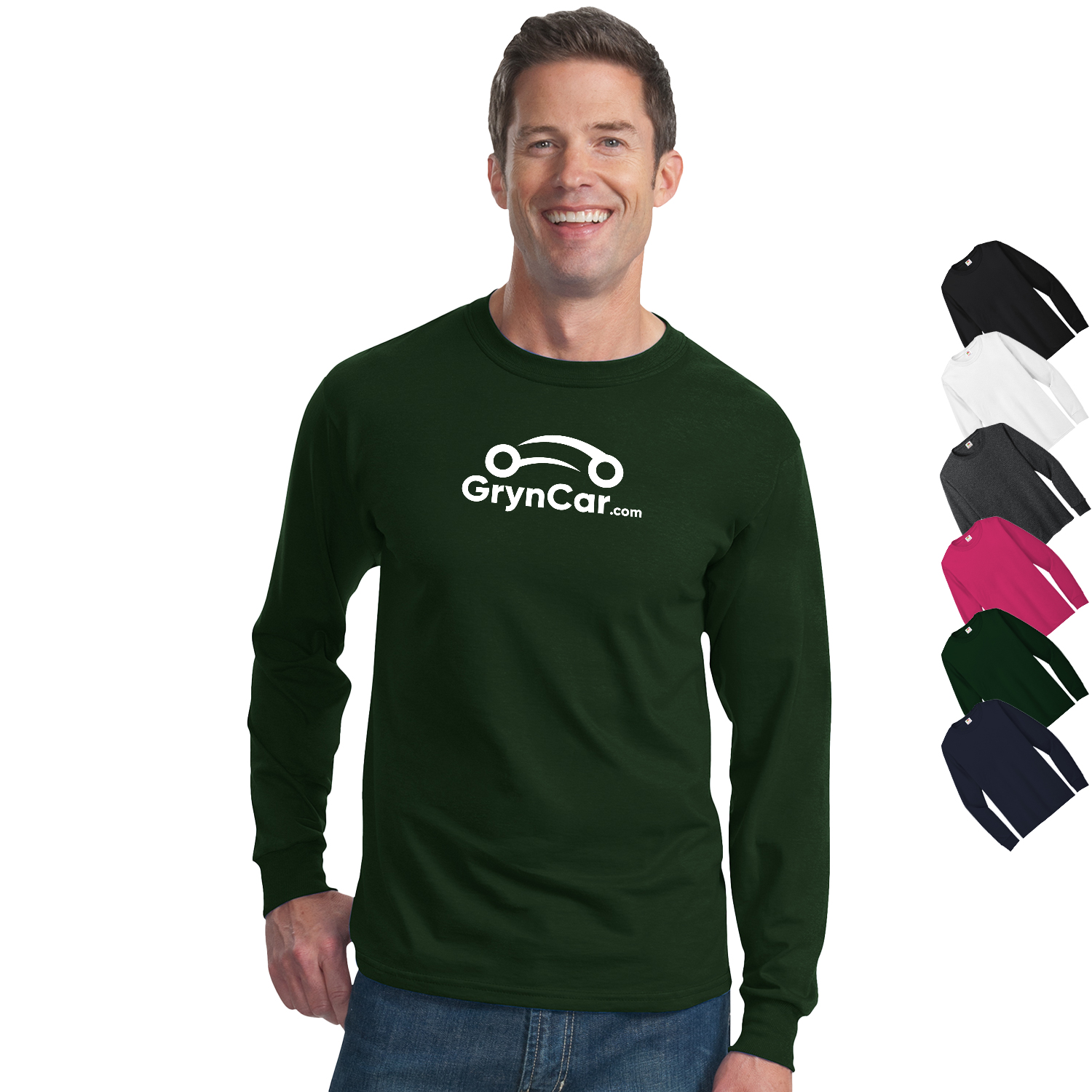 Fruit of the Loom® HD Cotton™ 100% Cotton Long Sleeve T-Shirt 1